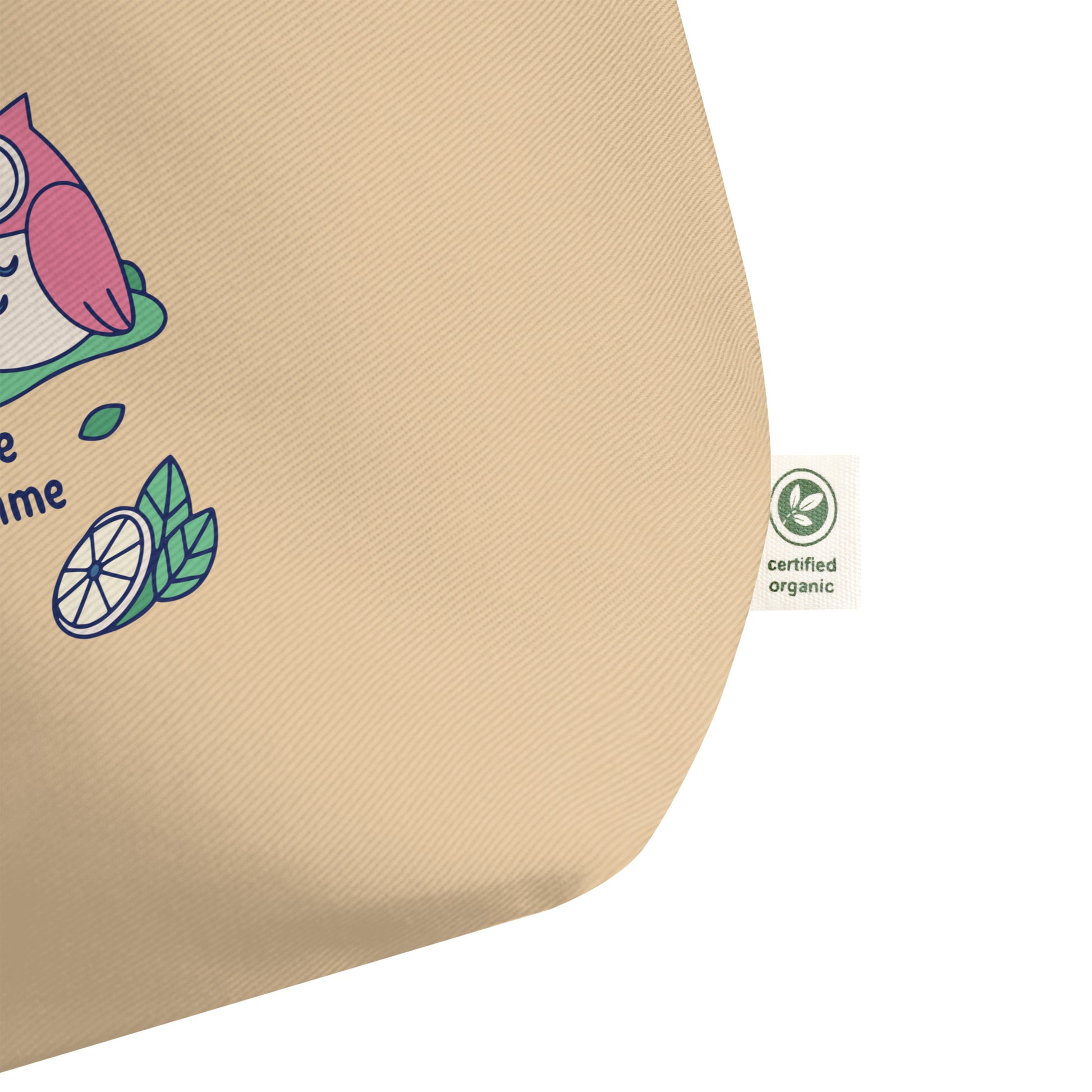 Large Organic Tote Bag – OwlCarry Sustainable Fashion Essential for Family Day Dudeily