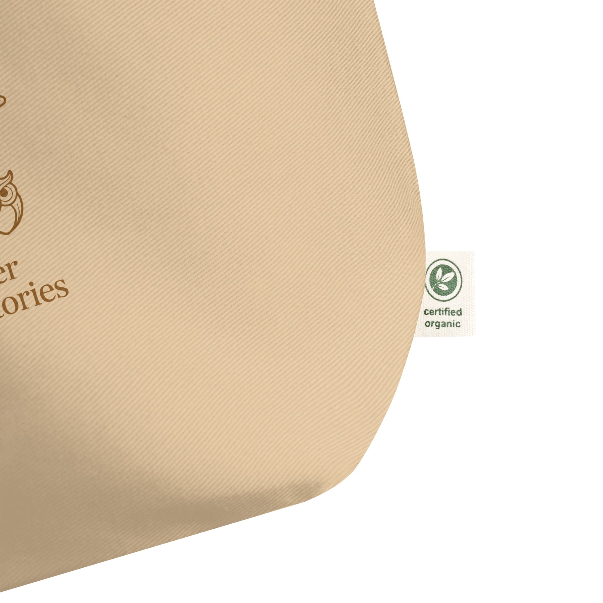 Large organic tote bag Dudeily