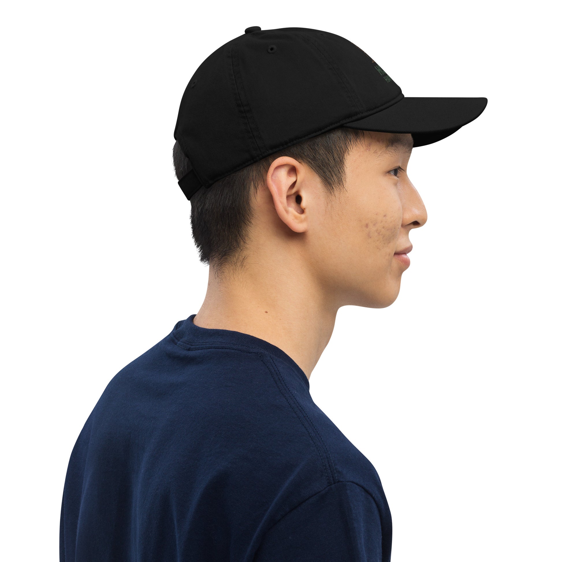 Owl-Themed Embroidered Organic Dad Hat | Sustainable Fashion USA – Eco-Friendly Owl Apparel Dudeily