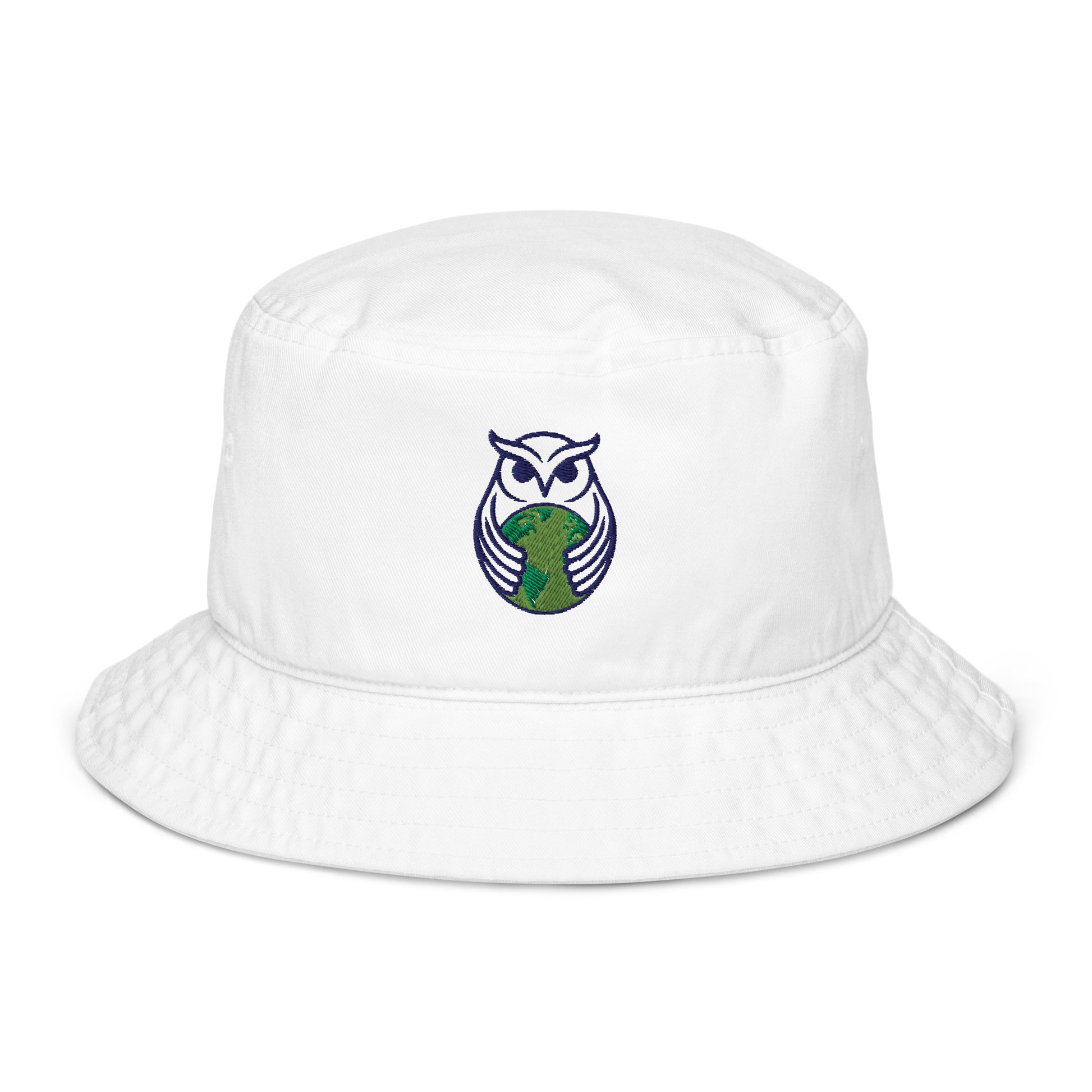 Organic bucket hat Bio White Dudeily
