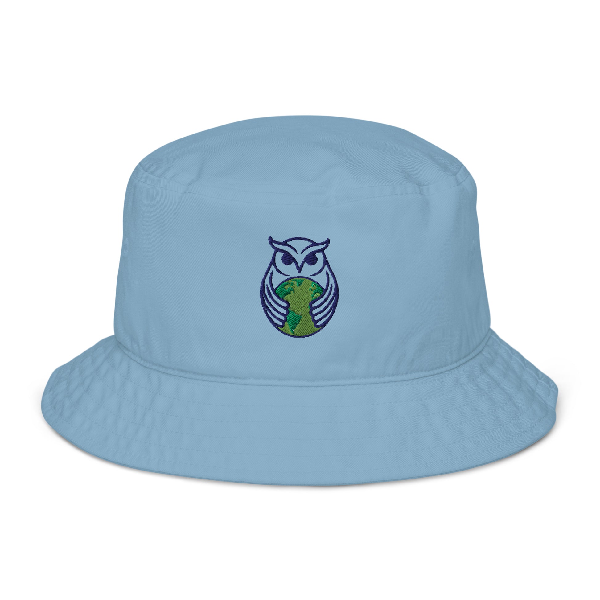 Organic bucket hat Slate Blue Dudeily