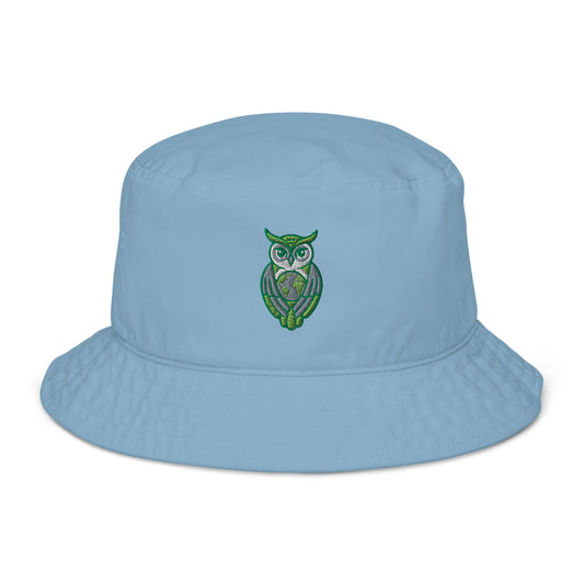 Organic bucket hat Slate Blue Dudeily
