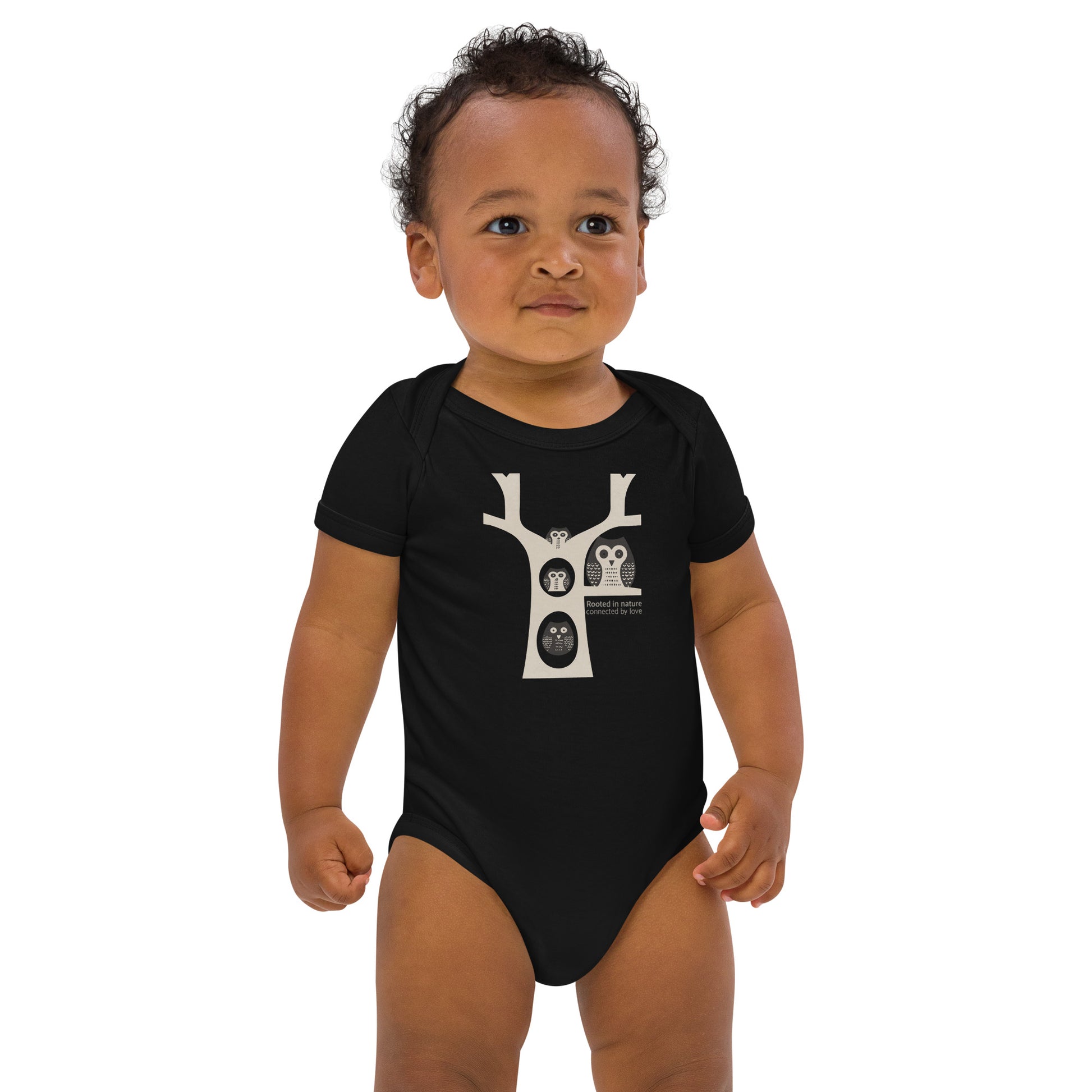 OwlSnug Organic Cotton Baby Bodysuit | Sustainable Fashion USA | Family Day Special Dudeily