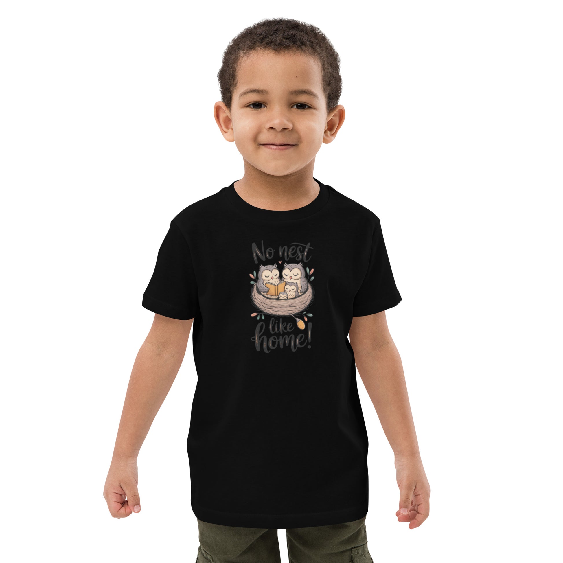 OwlNest Organic Cotton Kids T-Shirt – Soft, Safe & Sustainable Dudeily