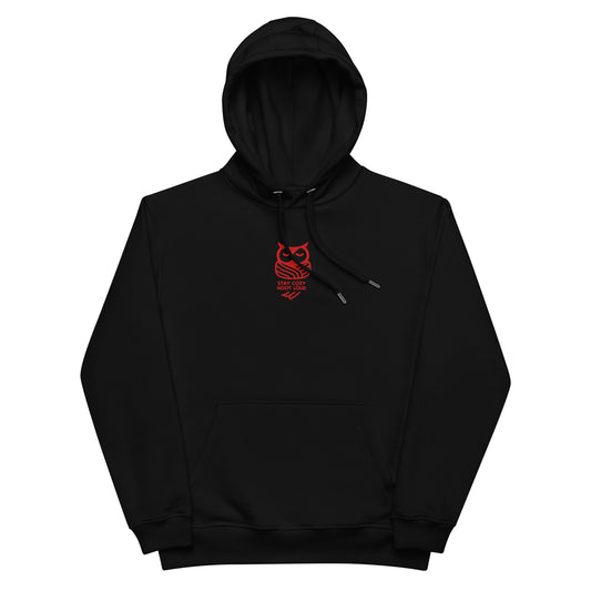 Owl Premium Eco Hoodie - Sustainable Fashion USA for Cozy Fall Vibes Dudeily