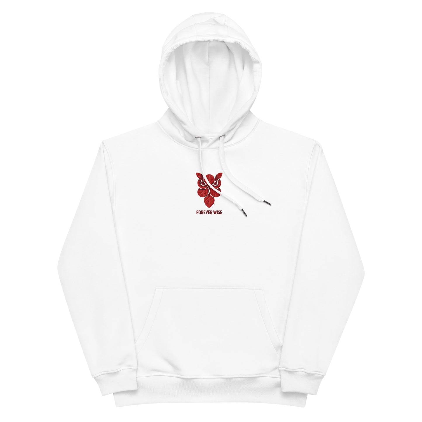 Owl Premium Eco Hoodie: 'Forever Wise' in Fall | Sustainable Fashion USA Dudeily