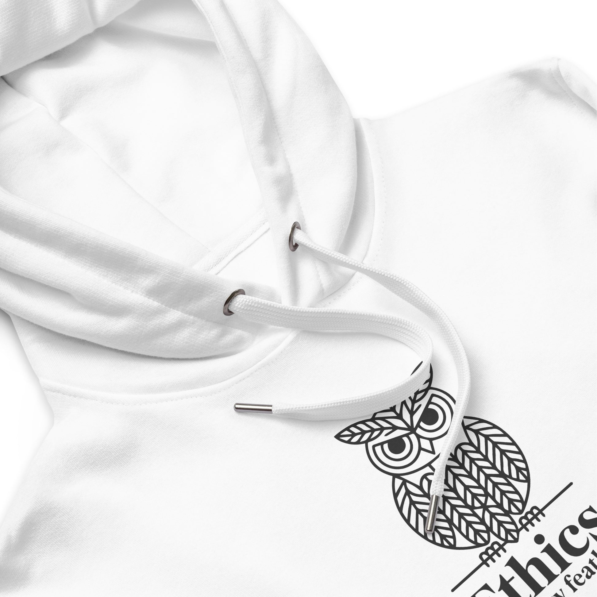 Premium Eco Hoodie: 'Ethics in Every Feather' | Sustainable Owl Fashion USA Dudeily
