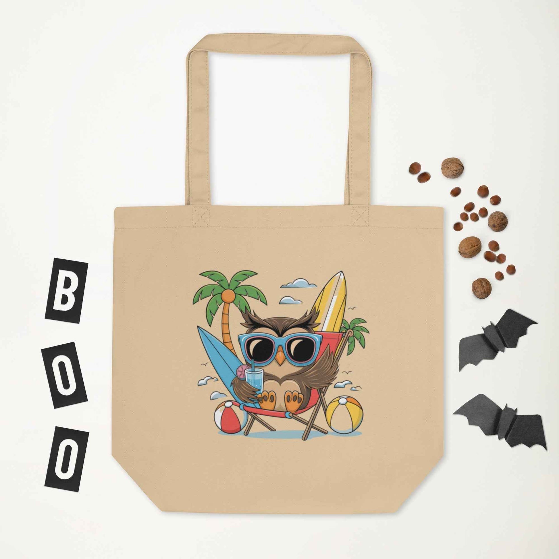 Owl Themed Eco Tote Bags - Sustainable, Stylish, and Practical for Daily Use Dudeily