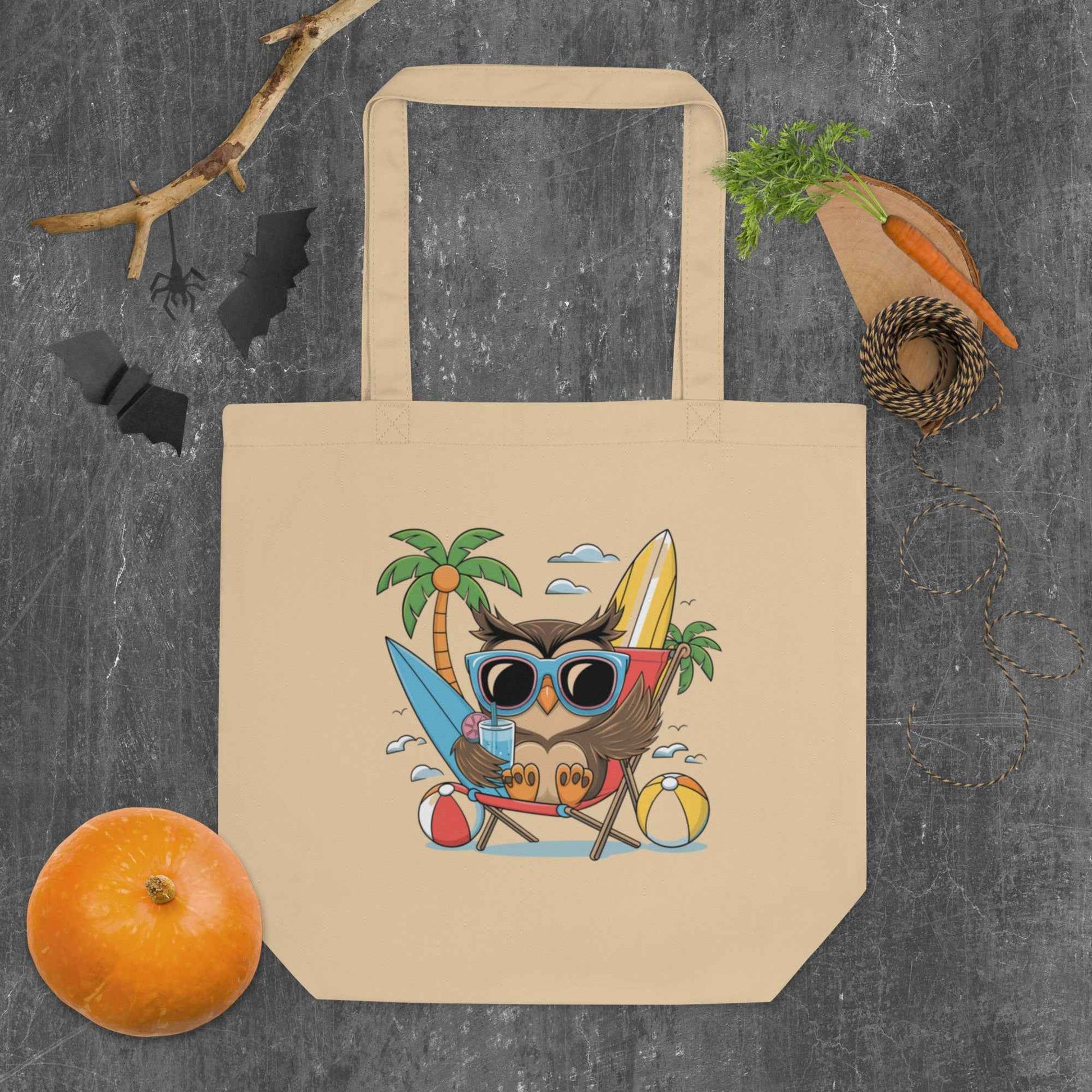 Owl Themed Eco Tote Bags - Sustainable, Stylish, and Practical for Daily Use Dudeily