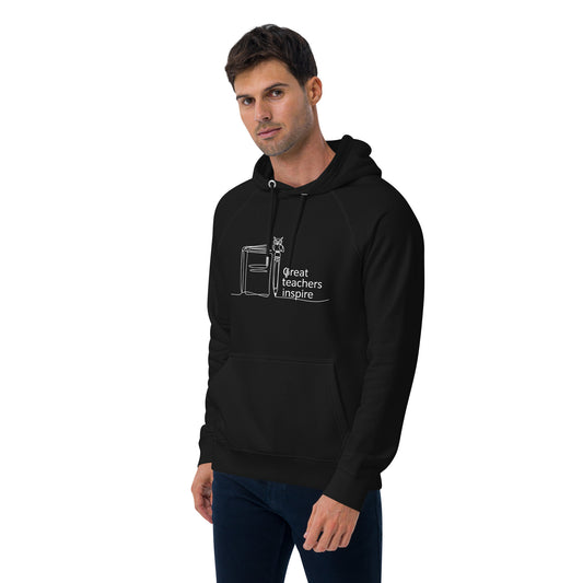Unisex eco raglan hoodie Dudeily
