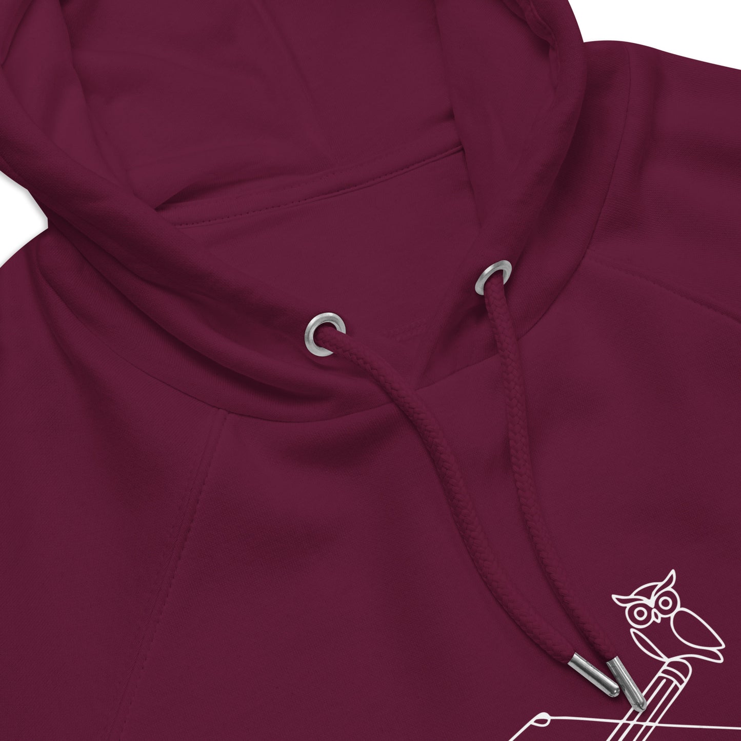 Unisex eco raglan hoodie Dudeily