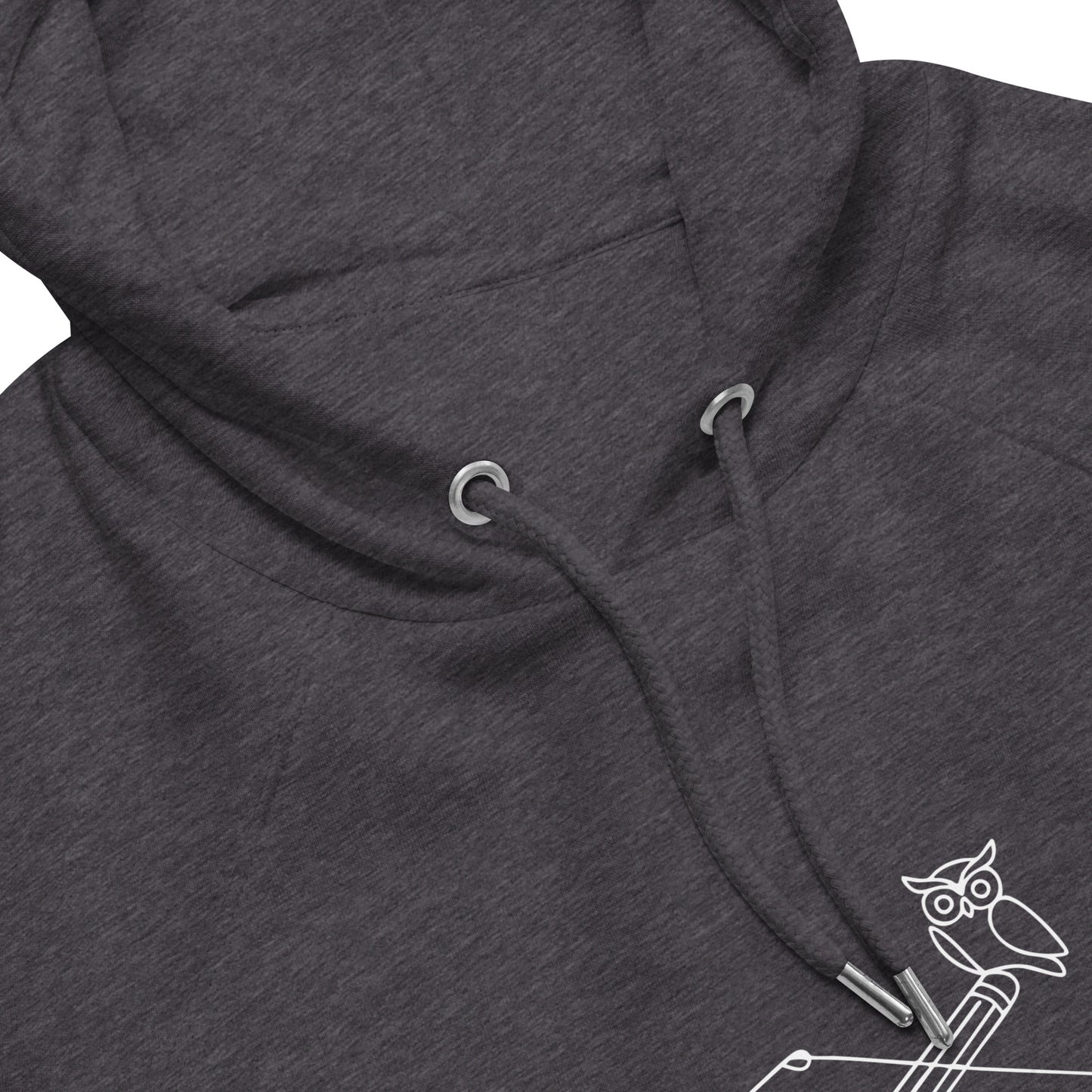 Unisex eco raglan hoodie Dudeily