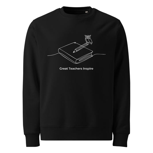 Unisex eco sweatshirt Black Dudeily