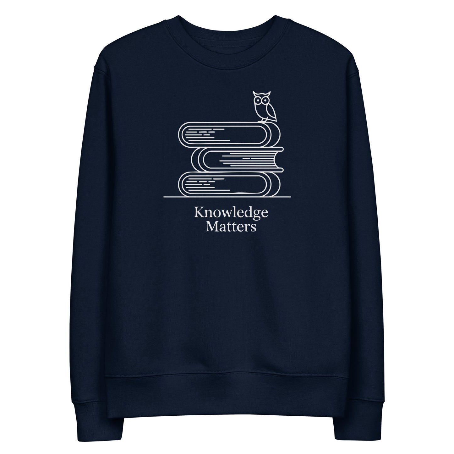 Unisex eco sweatshirt French Navy Dudeily