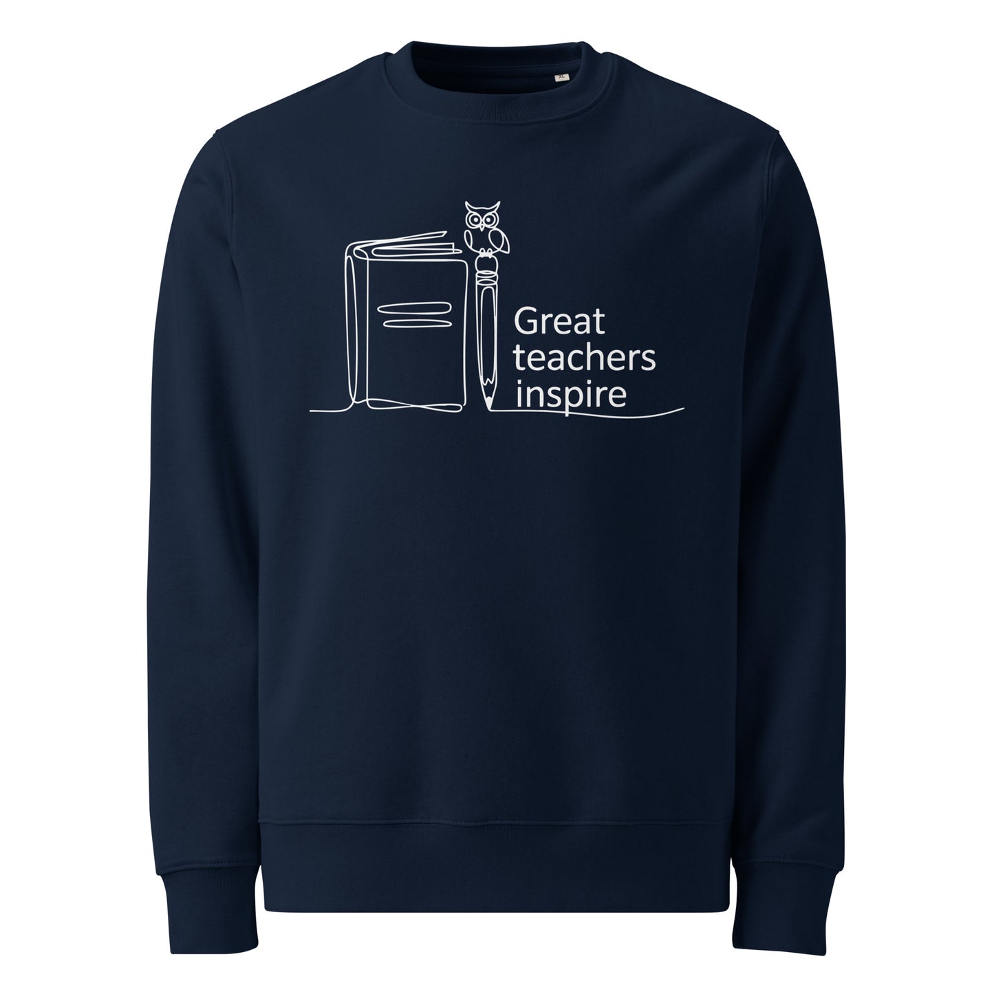 Unisex eco sweatshirt French Navy Dudeily