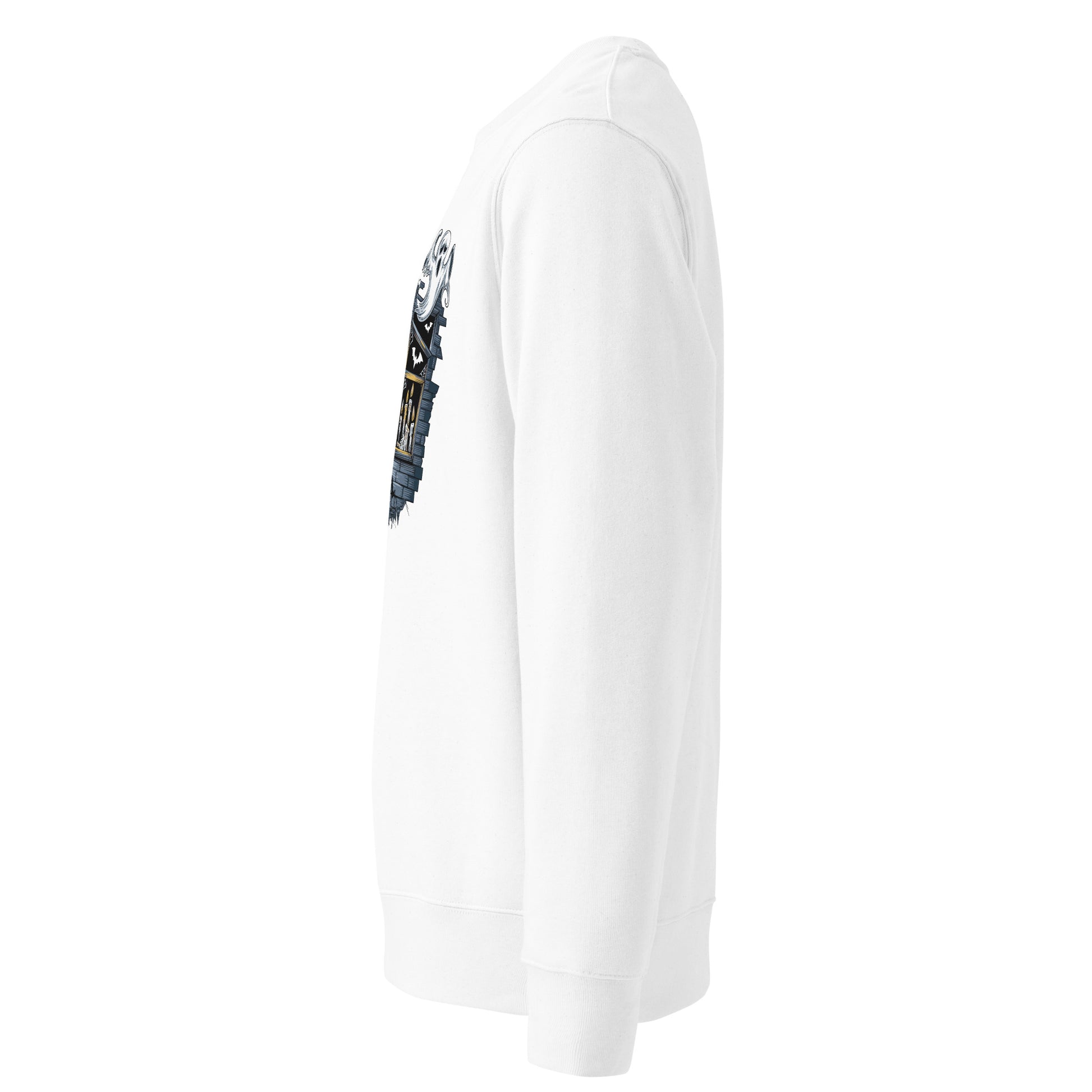 Unisex Eco Sweatshirt: Halloween Owl Cozy Sustainable Style USA Dudeily