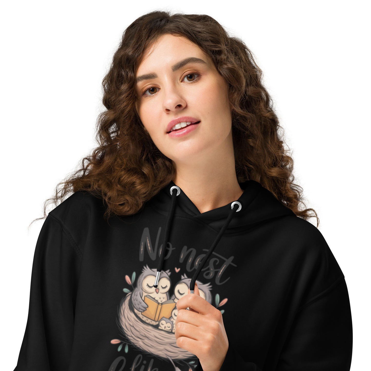The OwlNest Unisex Essential Organic Hoodie – Eco-Friendly & Timeless Dudeily