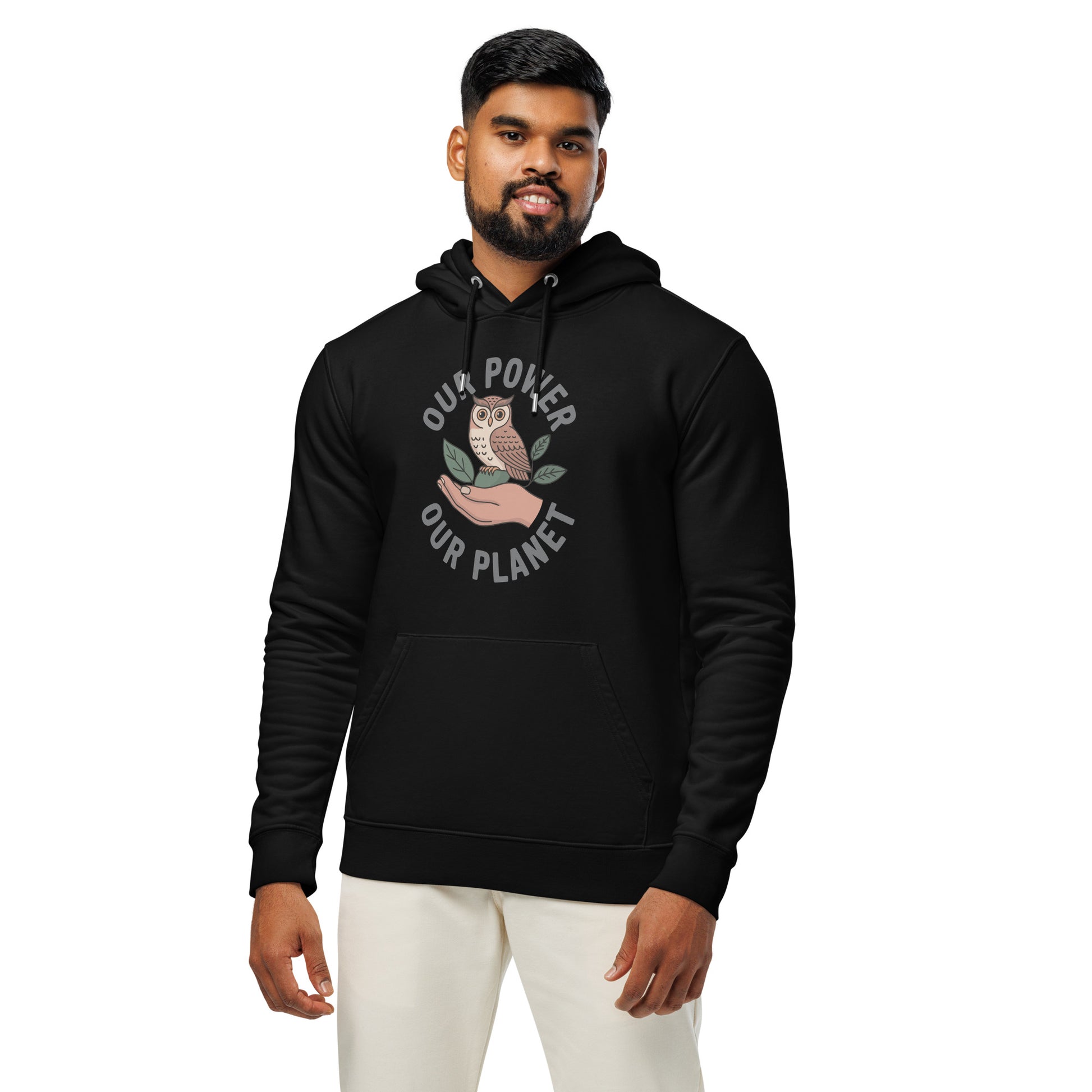 Unisex essential organic hoodie Dudeily
