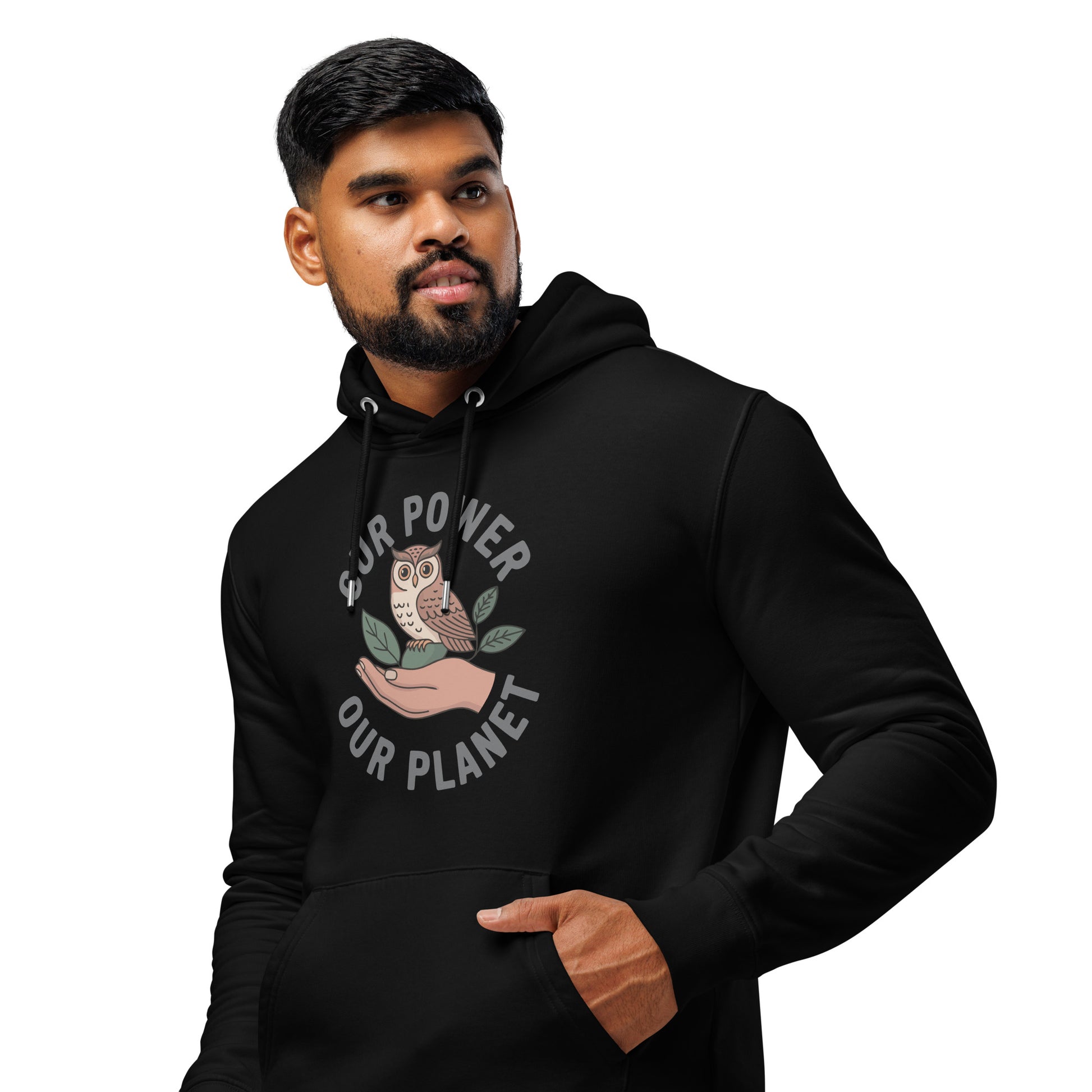 Unisex essential organic hoodie Dudeily