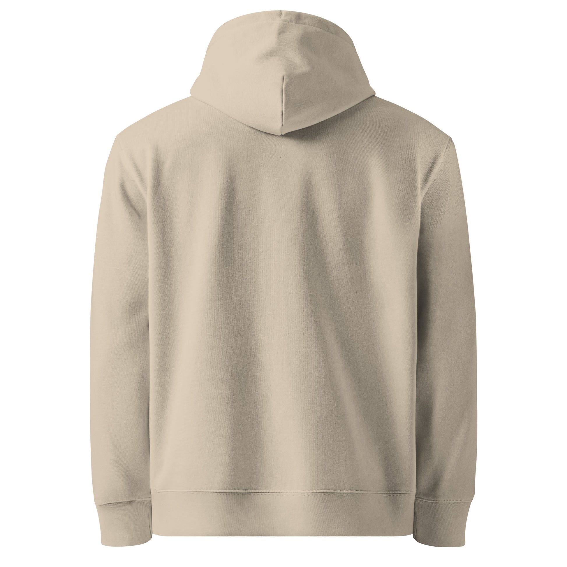 Unisex Essential Organic Hoodie "Hope Has Feathers" – Embroidered Eco-Friendly Owl Clothing Dudeily