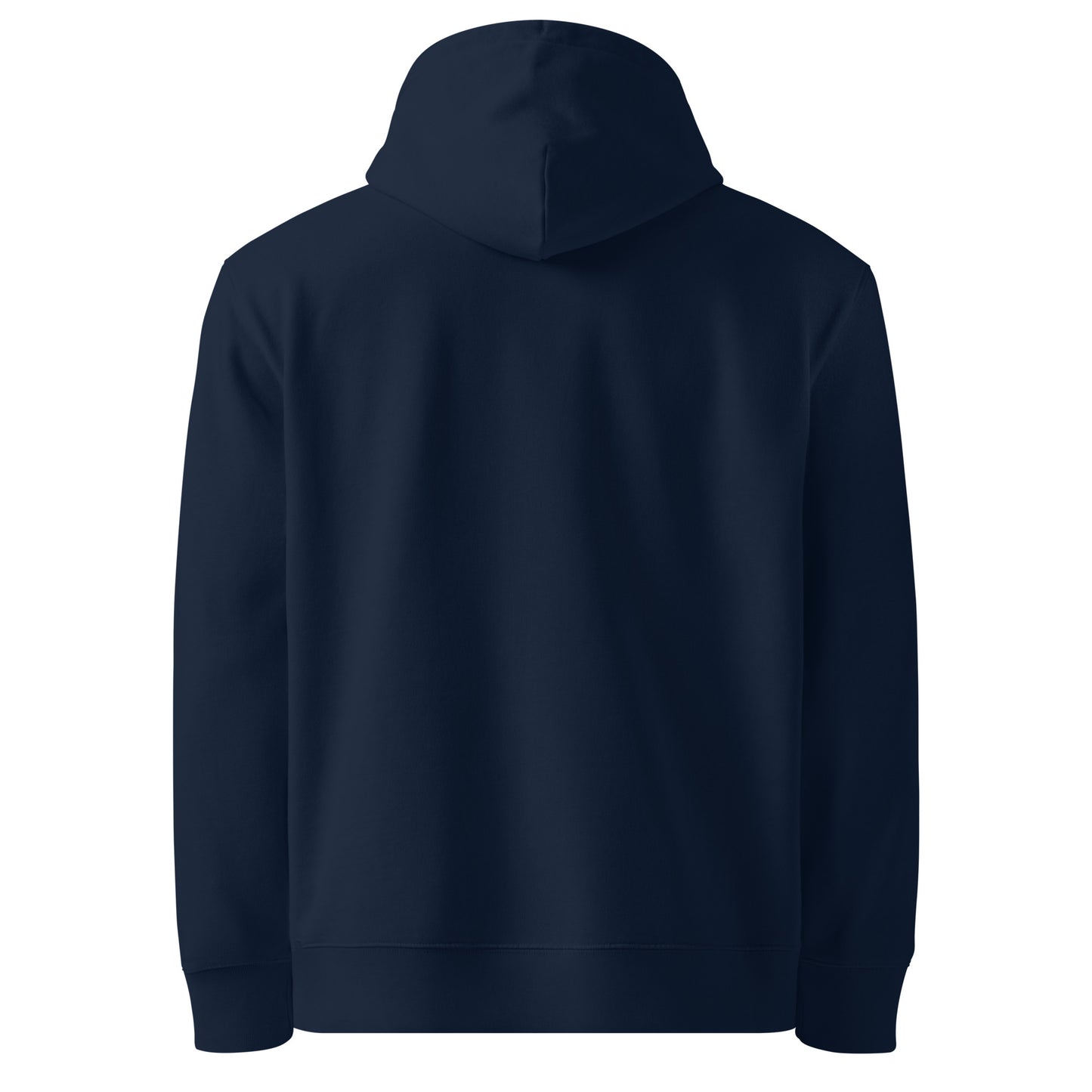 Unisex Essential Organic Hoodie "Hope Has Feathers" – Embroidered Eco-Friendly Owl Clothing Dudeily