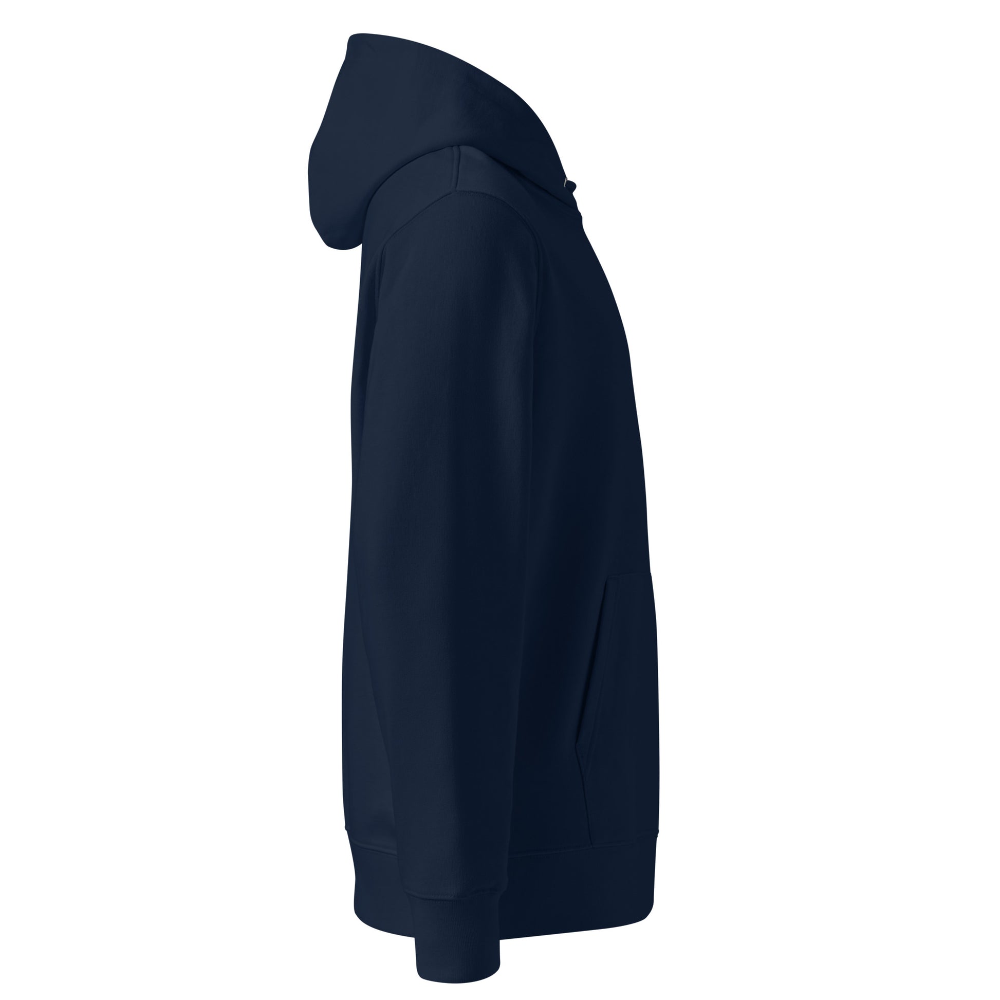 Unisex Essential Organic Hoodie "Hope Has Feathers" – Embroidered Eco-Friendly Owl Clothing Dudeily