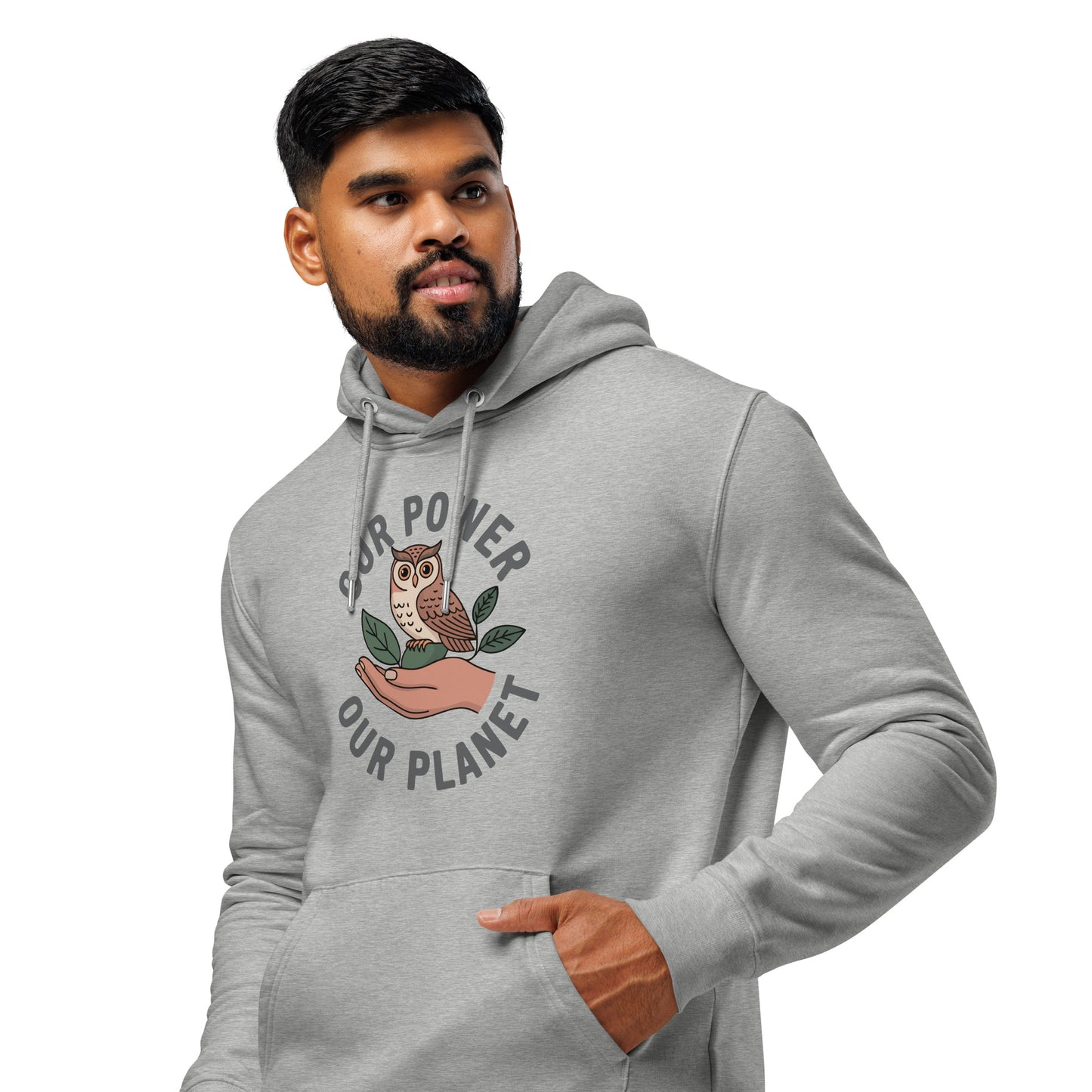 Unisex essential organic hoodie Dudeily