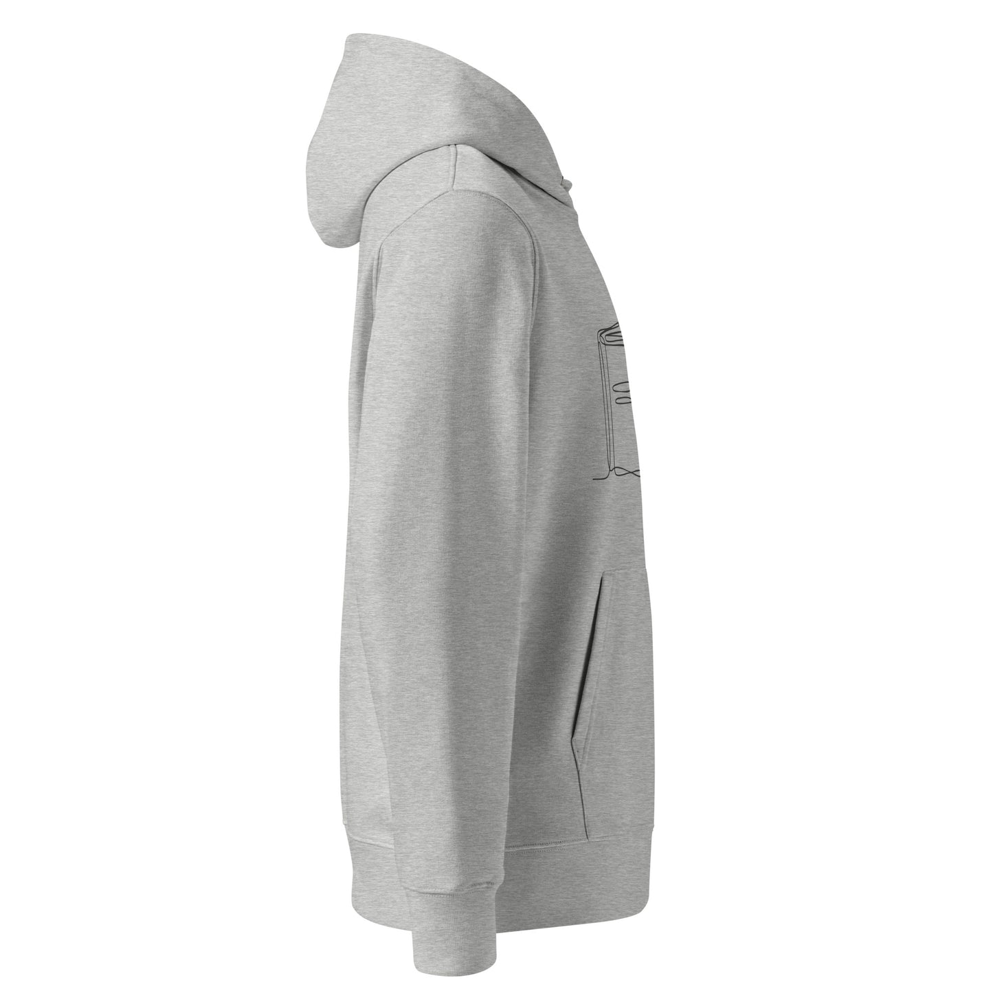Unisex essential organic hoodie Dudeily