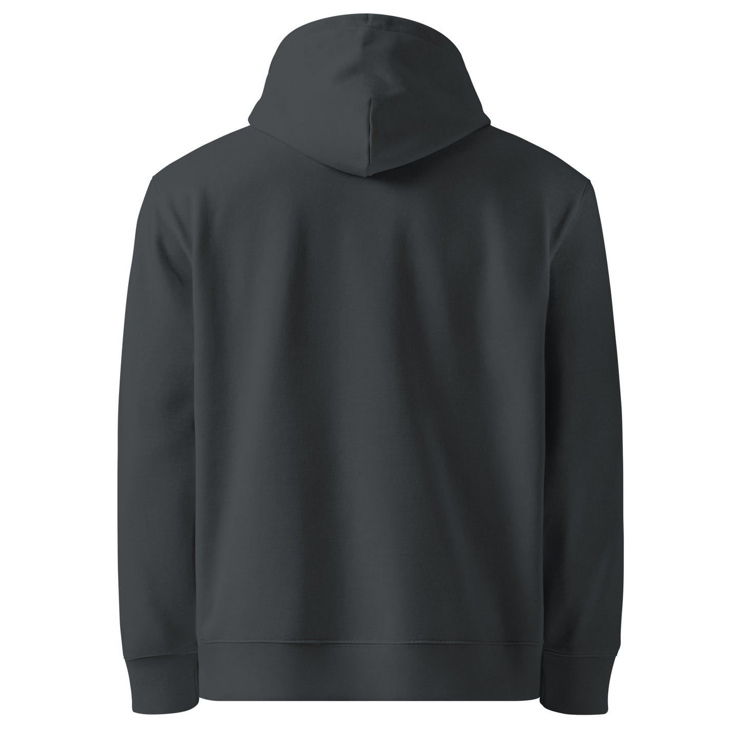 Unisex Essential Organic Hoodie "Hope Has Feathers" – Embroidered Eco-Friendly Owl Clothing Dudeily