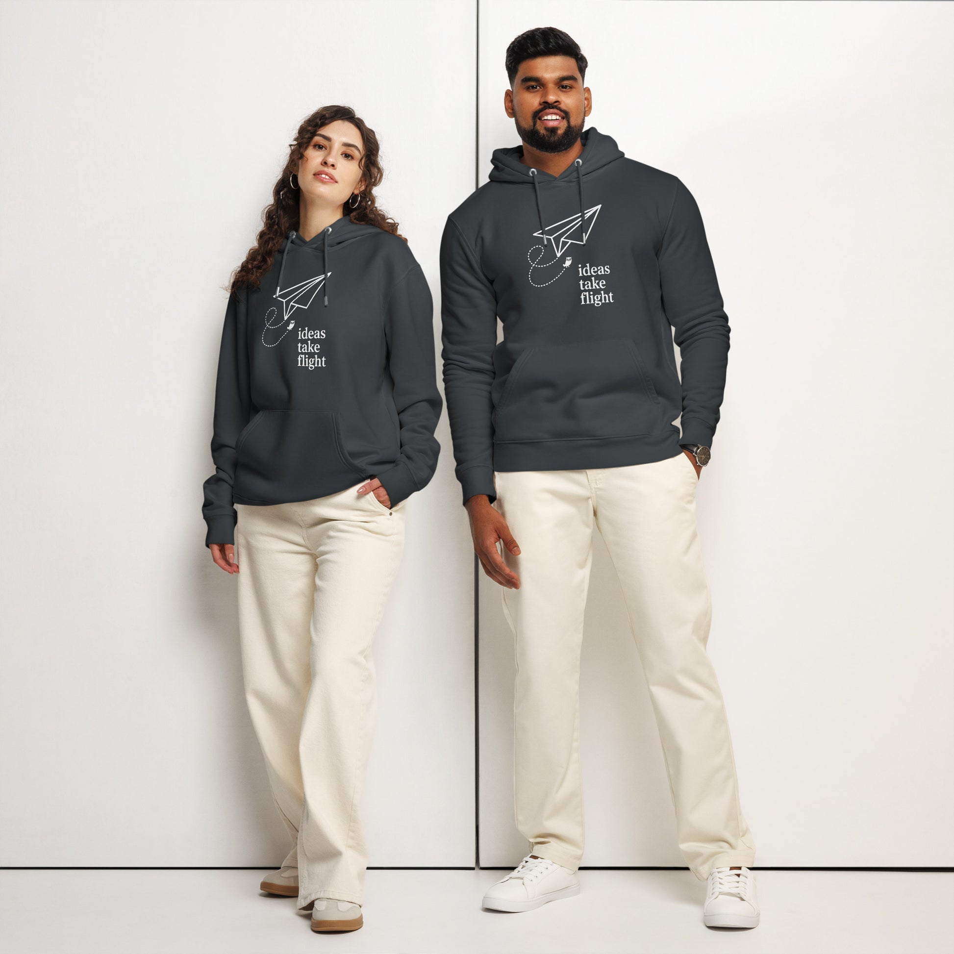 Unisex essential organic hoodie Dudeily