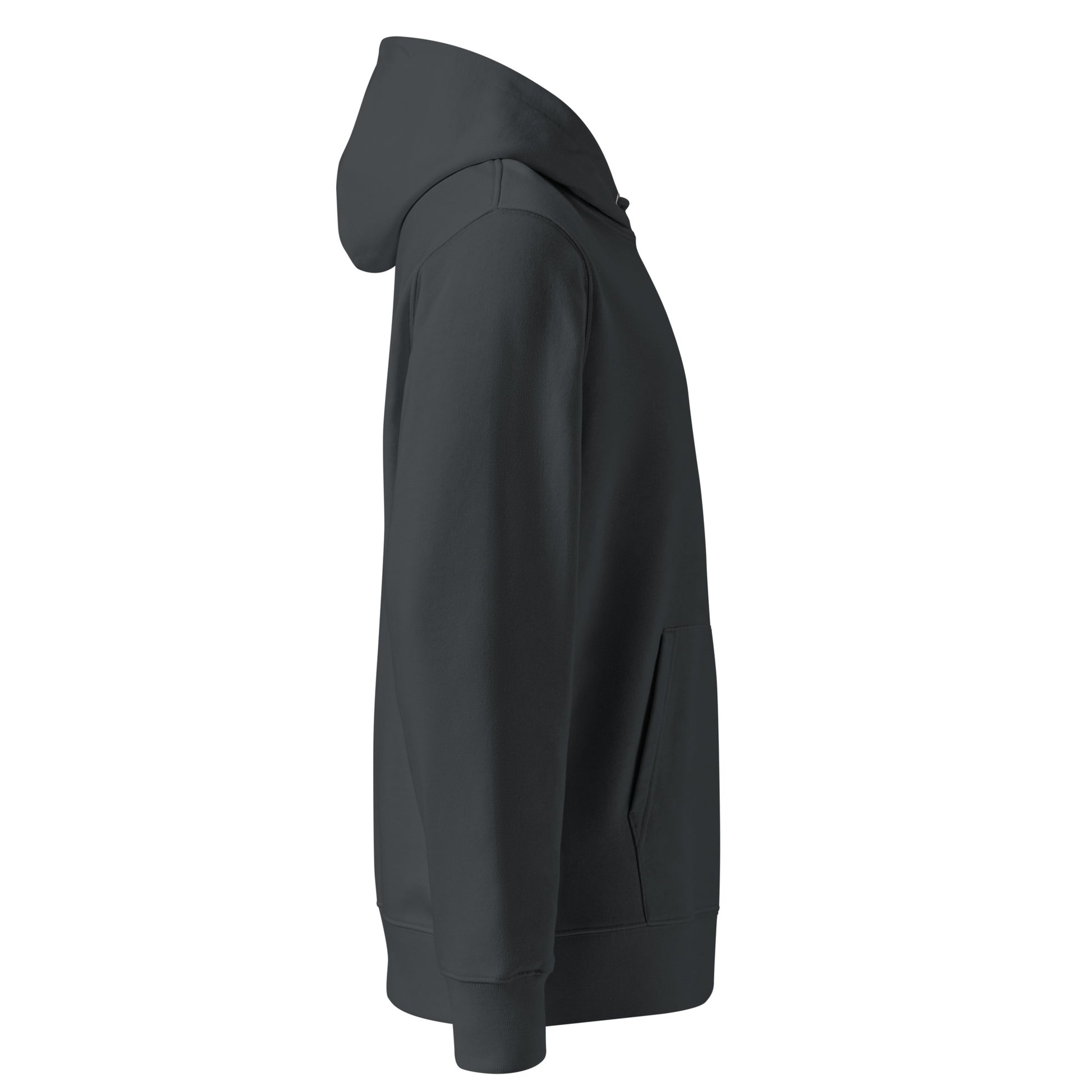 Unisex Essential Organic Hoodie "Hope Has Feathers" – Embroidered Eco-Friendly Owl Clothing Dudeily