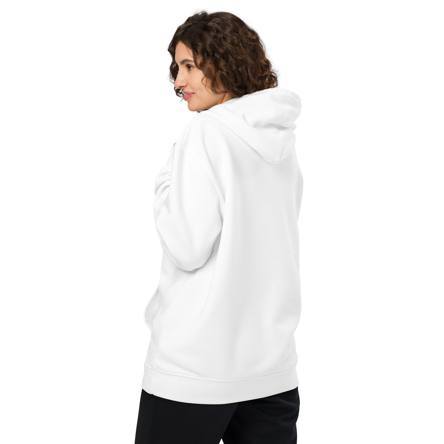 Unisex Essential Organic Hoodie "Rooted In Renewal" – Owl Print Sustainable Fashion Dudeily