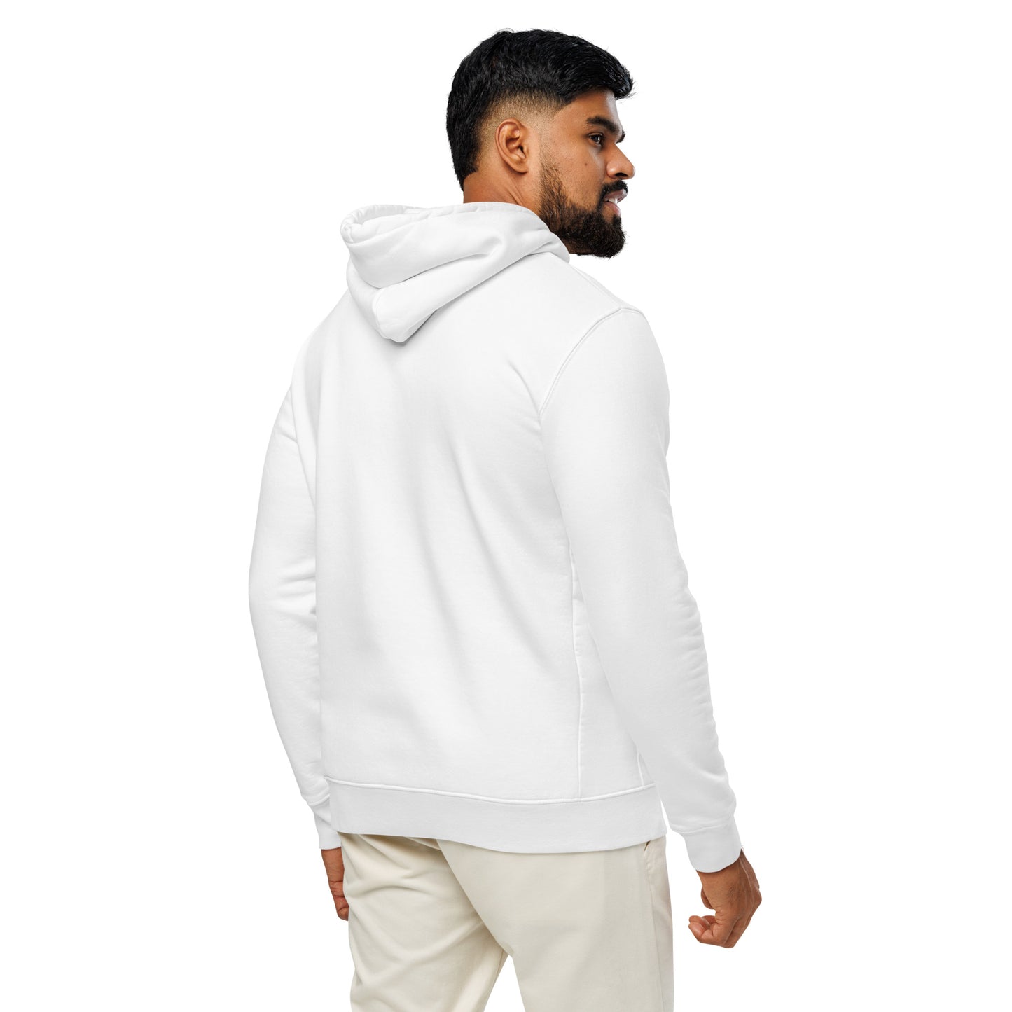 Unisex Essential Organic Hoodie "Rooted In Renewal" – Owl Print Sustainable Fashion Dudeily