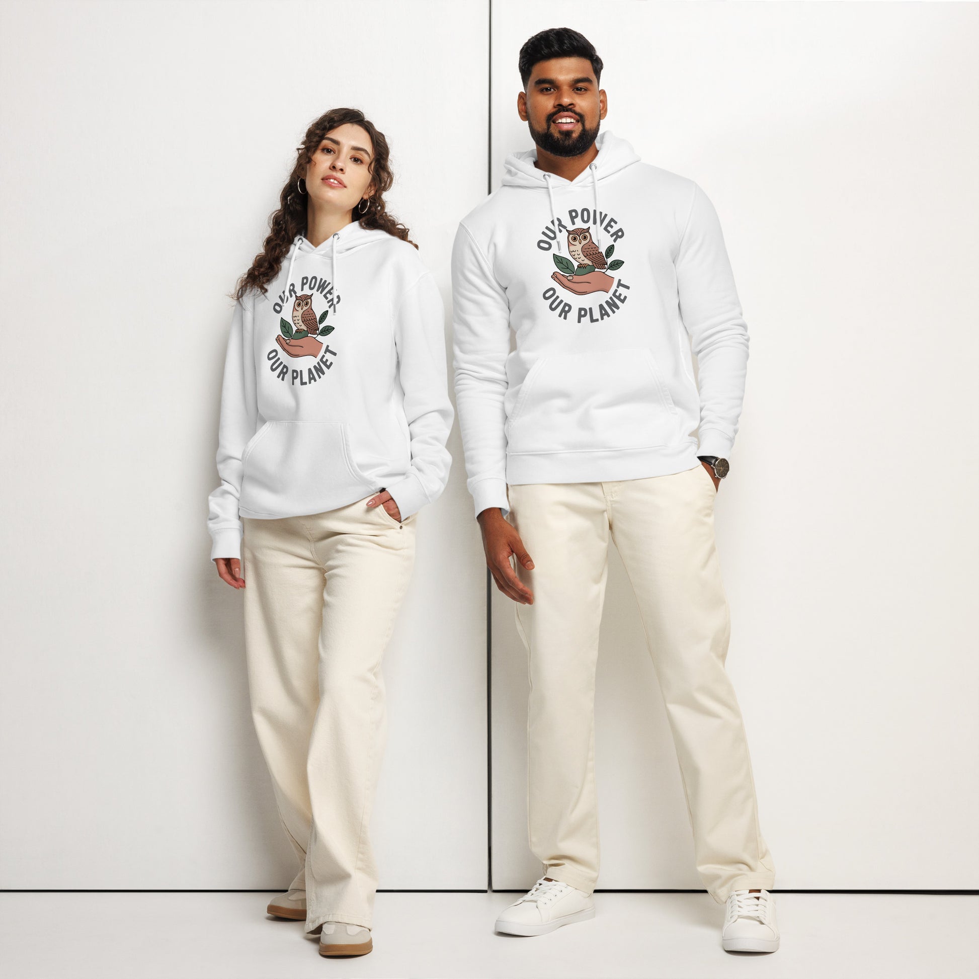 Unisex essential organic hoodie Dudeily