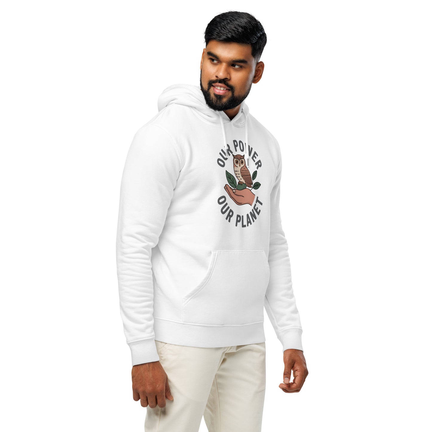 Unisex essential organic hoodie Dudeily