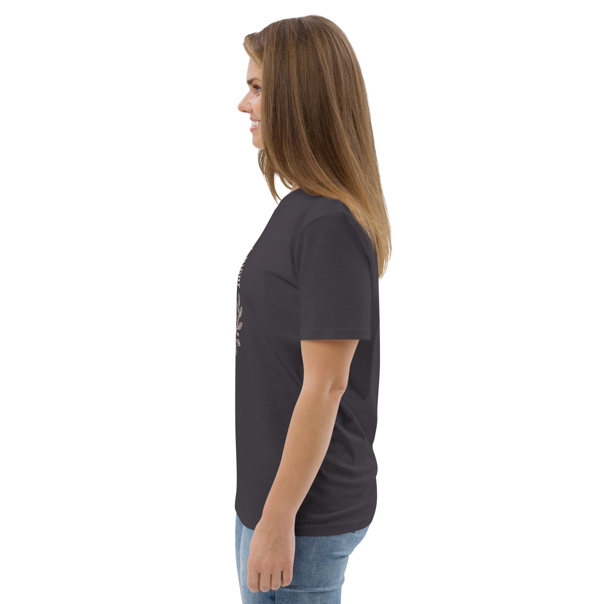 Unisex Organic Cotton T-Shirt: 'Peace in the Night' | Sustainable Owl Fashion USA Dudeily