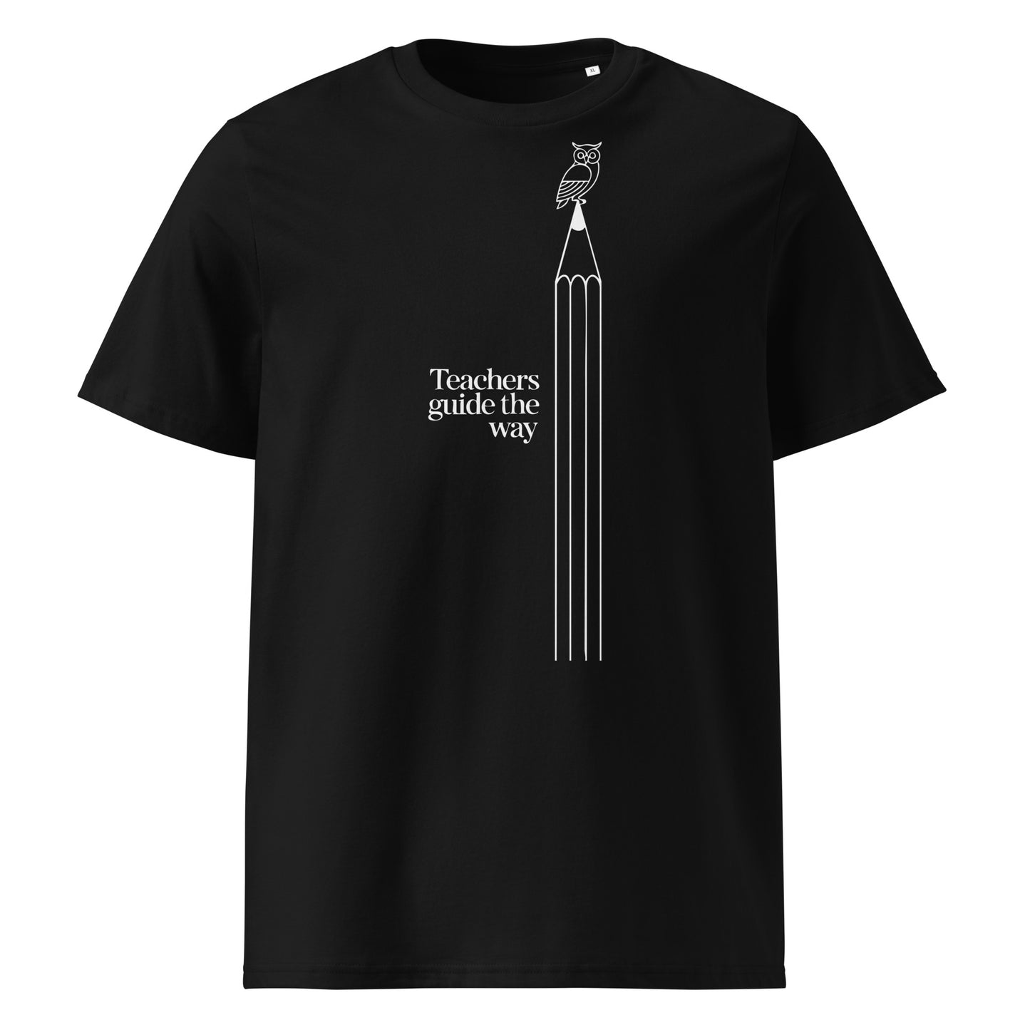 Unisex organic cotton t-shirt Black Dudeily