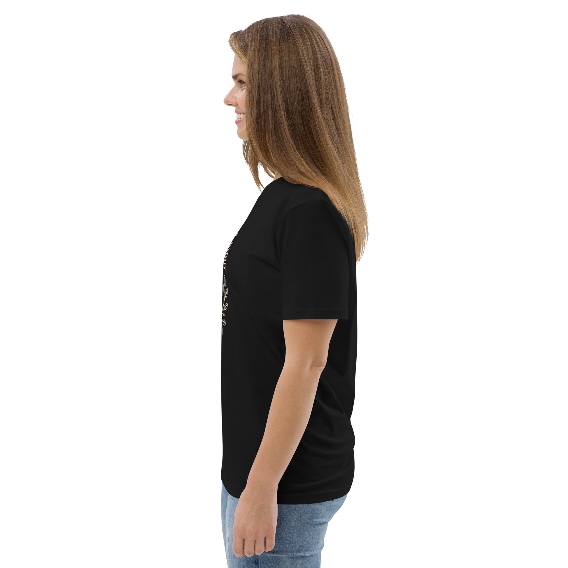 Unisex Organic Cotton T-Shirt: 'Peace in the Night' | Sustainable Owl Fashion USA Dudeily
