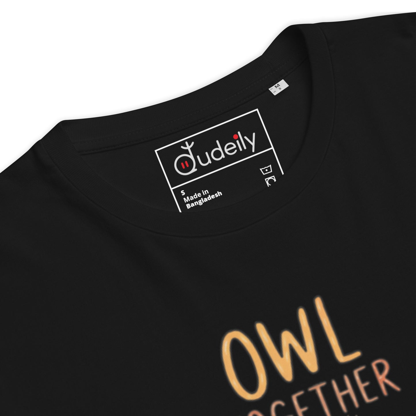 Unisex Organic Cotton T-Shirt – OwlNest Sustainable Fashion Classic for Family Day Outings Dudeily