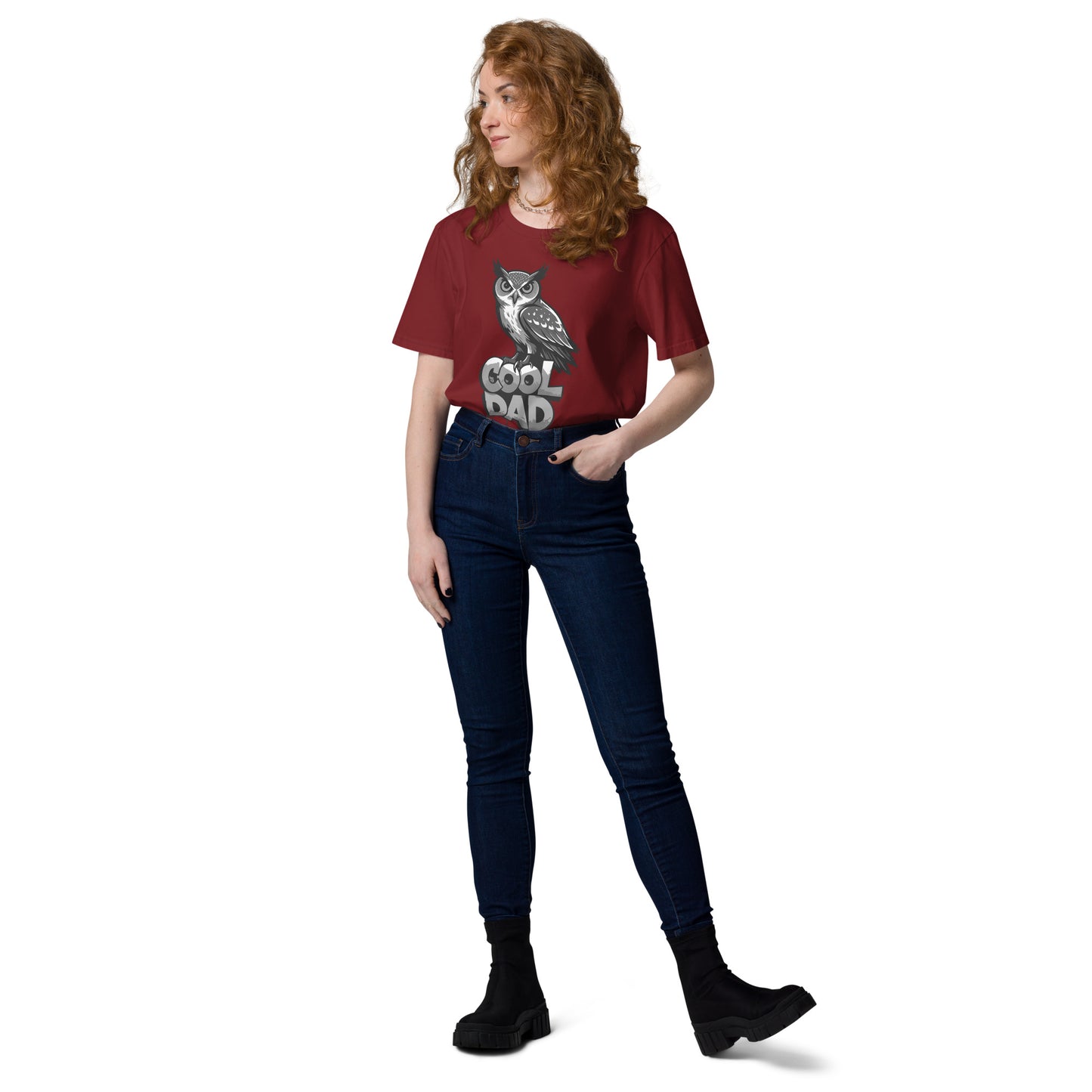 Unisex Organic Cotton T-Shirt – Sustainable Fashion for Nature & Owl Lovers | Dudeily Dudeily