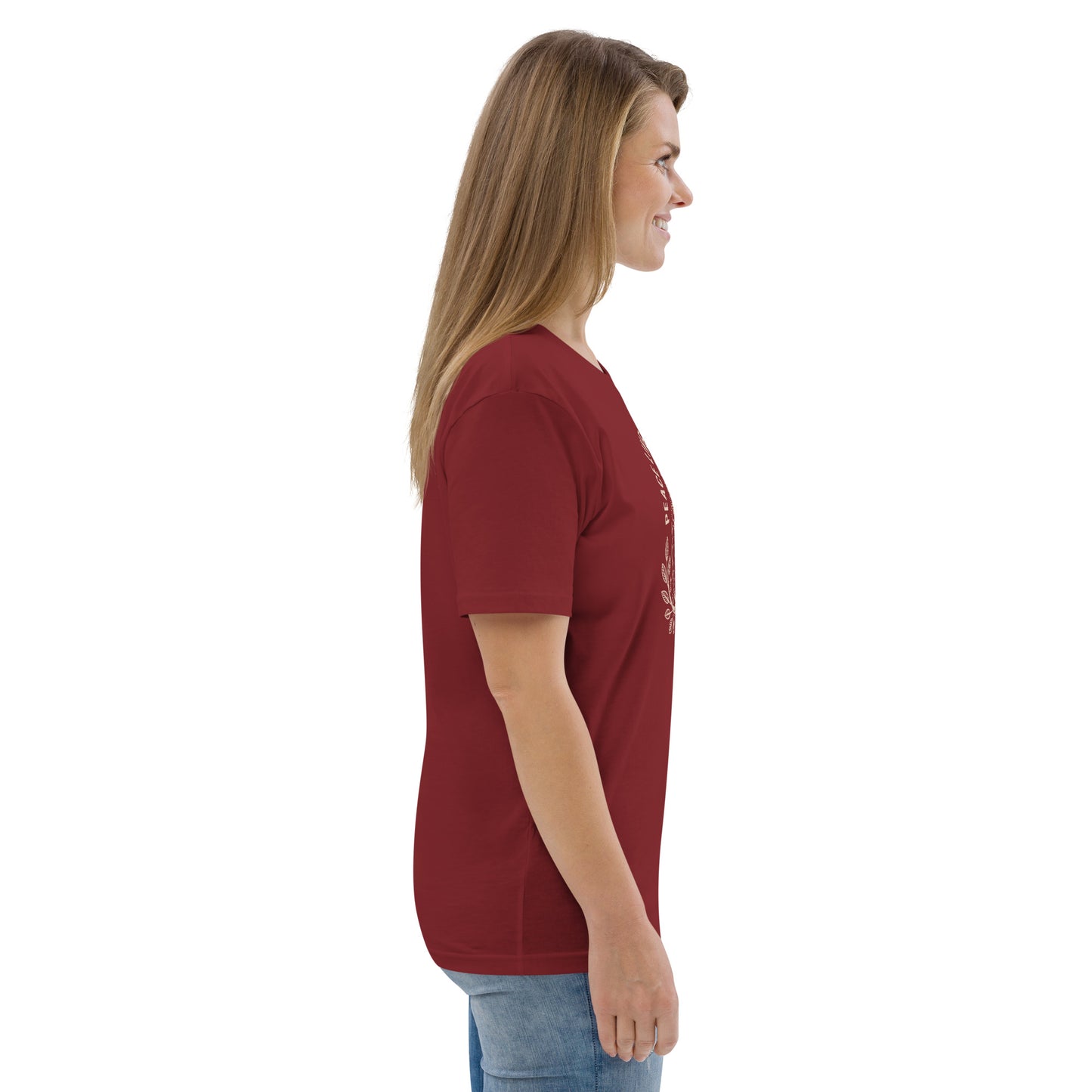 Unisex Organic Cotton T-Shirt: 'Peace in the Night' | Sustainable Owl Fashion USA Dudeily