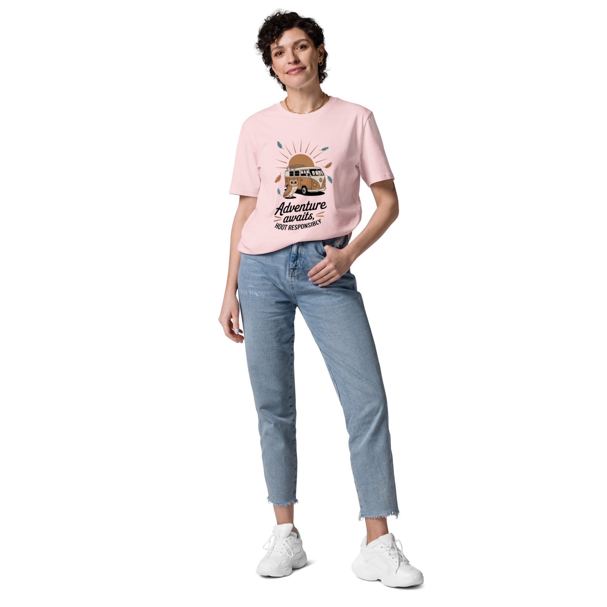 Unisex Organic Cotton T-Shirt – Soft, Sustainable & Stylish Cotton Pink Dudeily