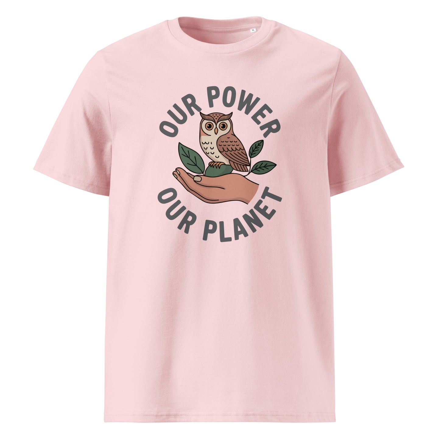 Unisex organic cotton t-shirt Cotton Pink Dudeily