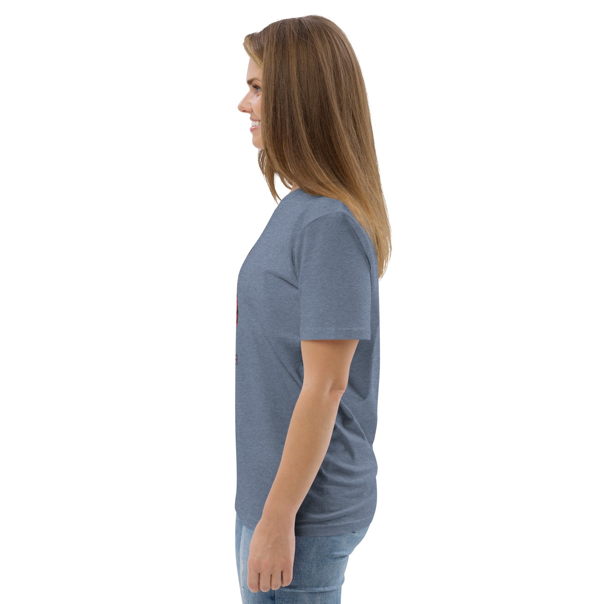 Unisex Organic Cotton T-Shirt: 'Silent Watcher' | Sustainable Owl Fashion USA Dudeily