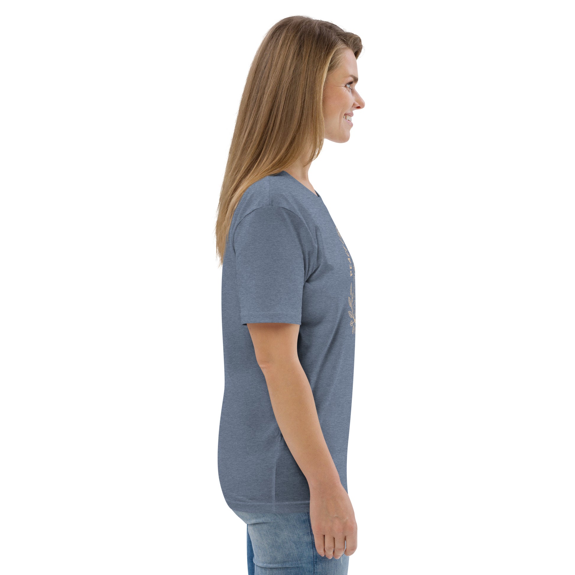 Unisex Organic Cotton T-Shirt: 'Peace in the Night' | Sustainable Owl Fashion USA Dudeily