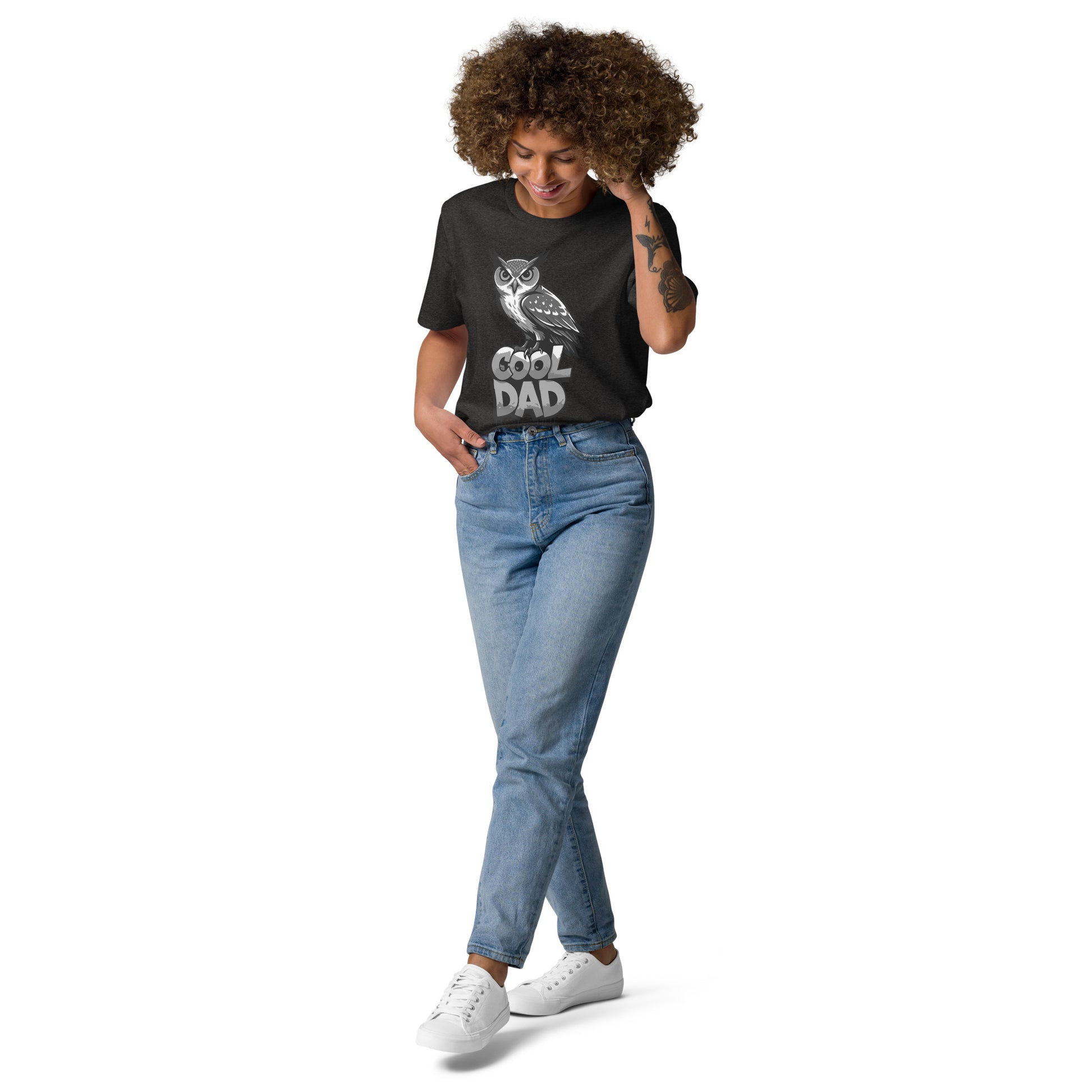 Unisex Organic Cotton T-Shirt – Sustainable Fashion for Nature & Owl Lovers | Dudeily Dudeily