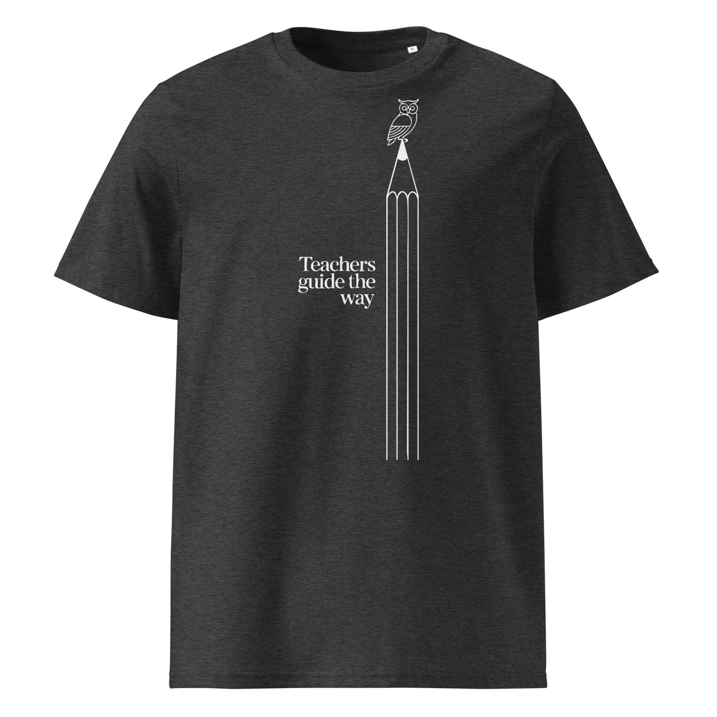 Unisex organic cotton t-shirt Dark Heather Grey Dudeily