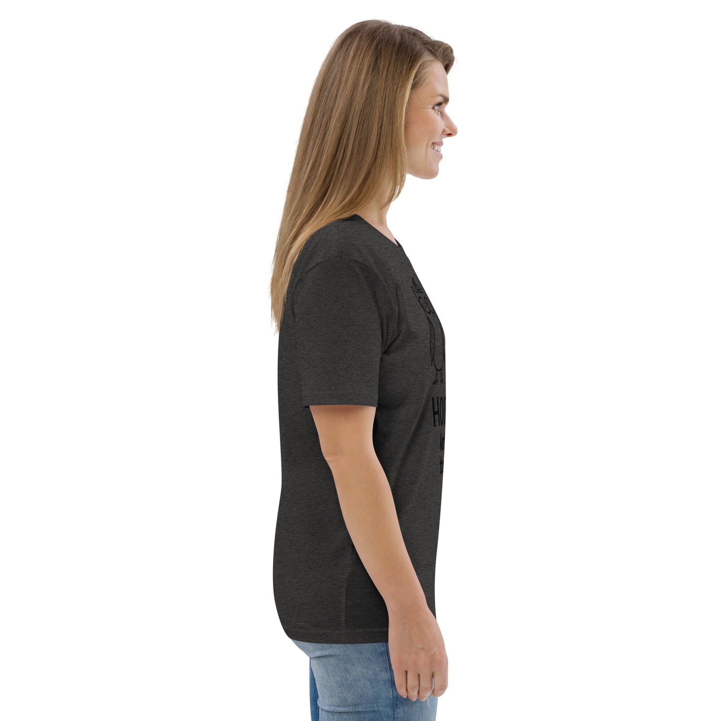 Unisex Organic Cotton T-Shirt: Hoot Hoot Let’s Stick Together! | Owl-Themed Sustainable Fashion USA Dudeily