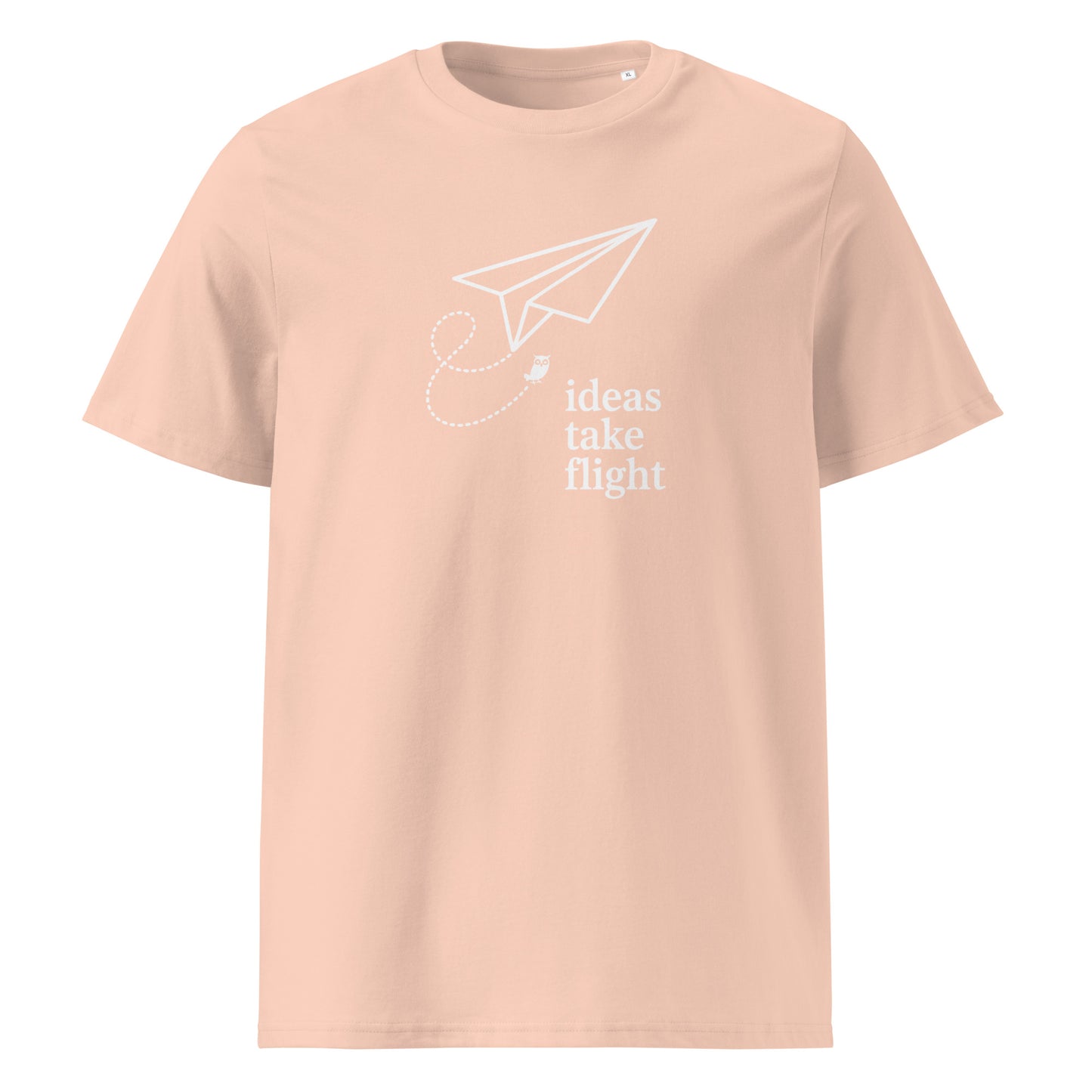 Unisex organic cotton t-shirt Fraiche Peche Dudeily