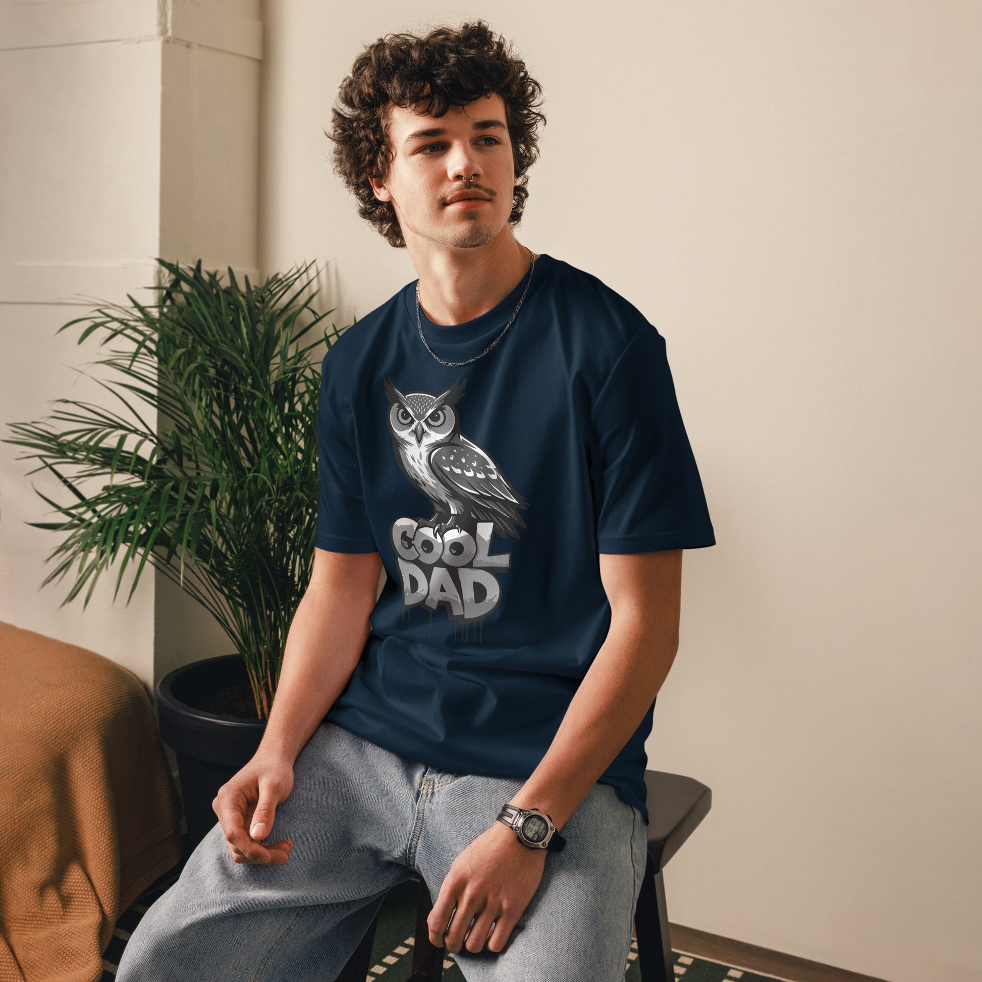 Unisex Organic Cotton T-Shirt – Sustainable Fashion for Nature & Owl Lovers | Dudeily Dudeily